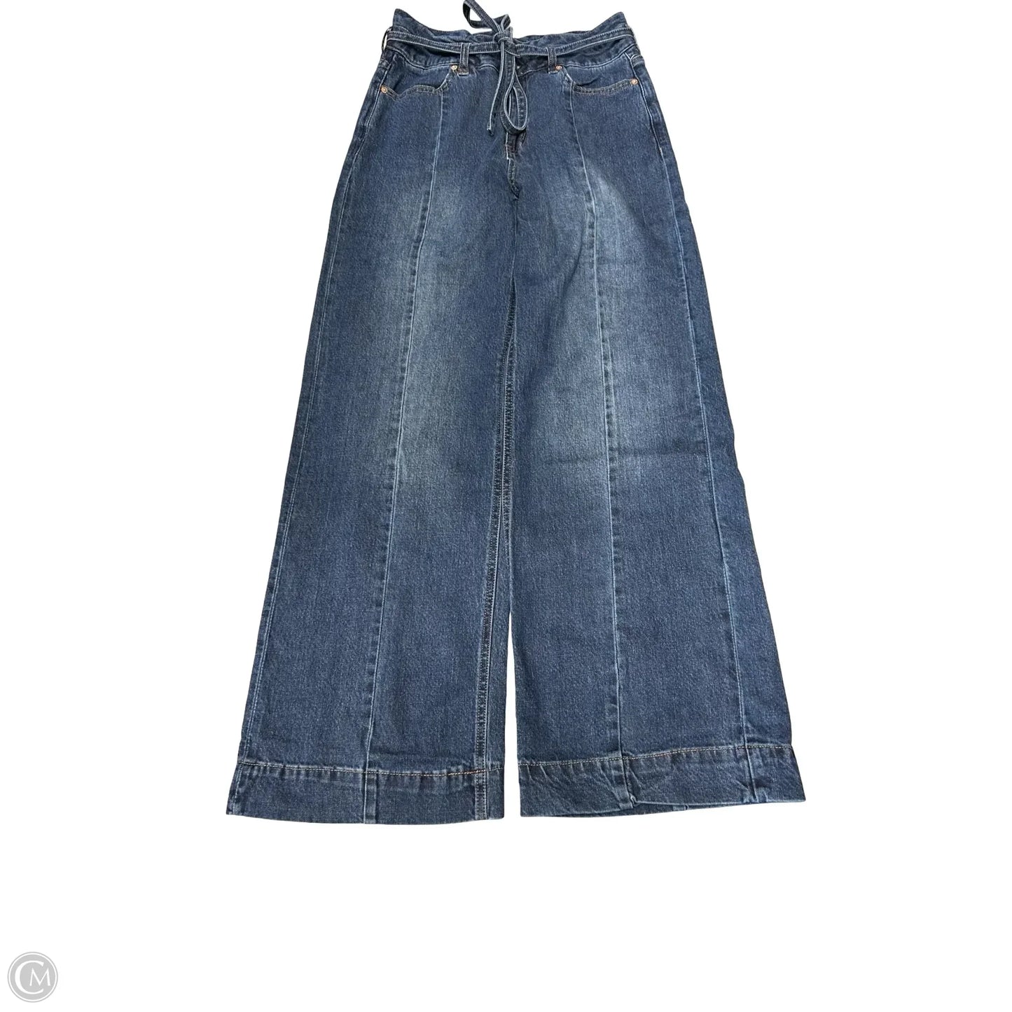 Jeans Wide Leg By Scotch & Soda In Blue Denim, Size: 6