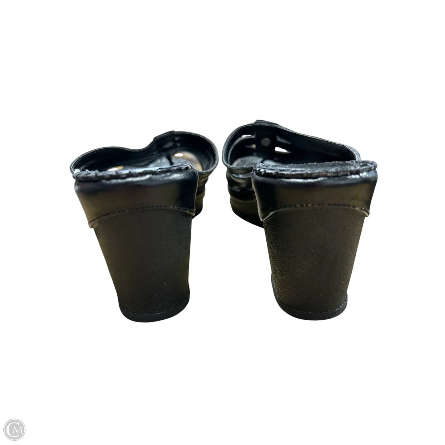 Sandals Heels Block By Harley Davidson In Black, Size: 6
