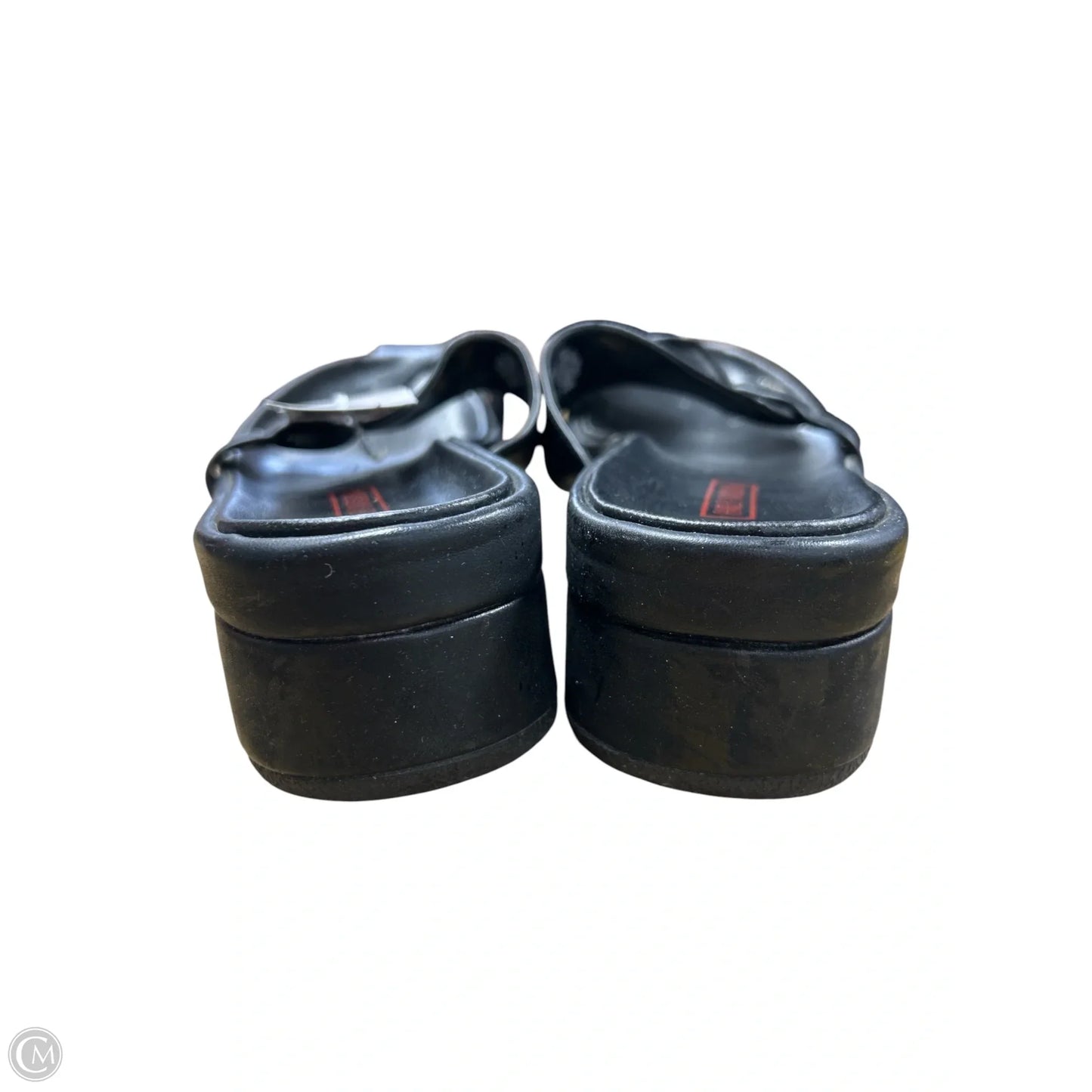 Sandals Heels Platform By Harley Davidson In Black, Size: 6