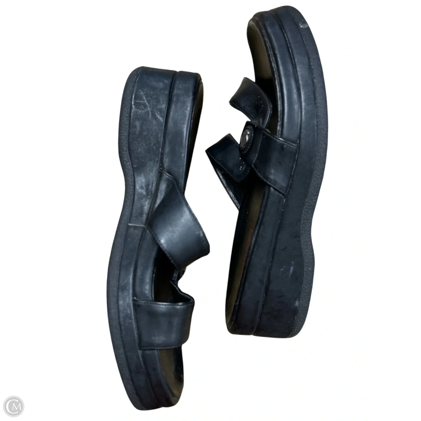 Sandals Heels Platform By Harley Davidson In Black, Size: 6