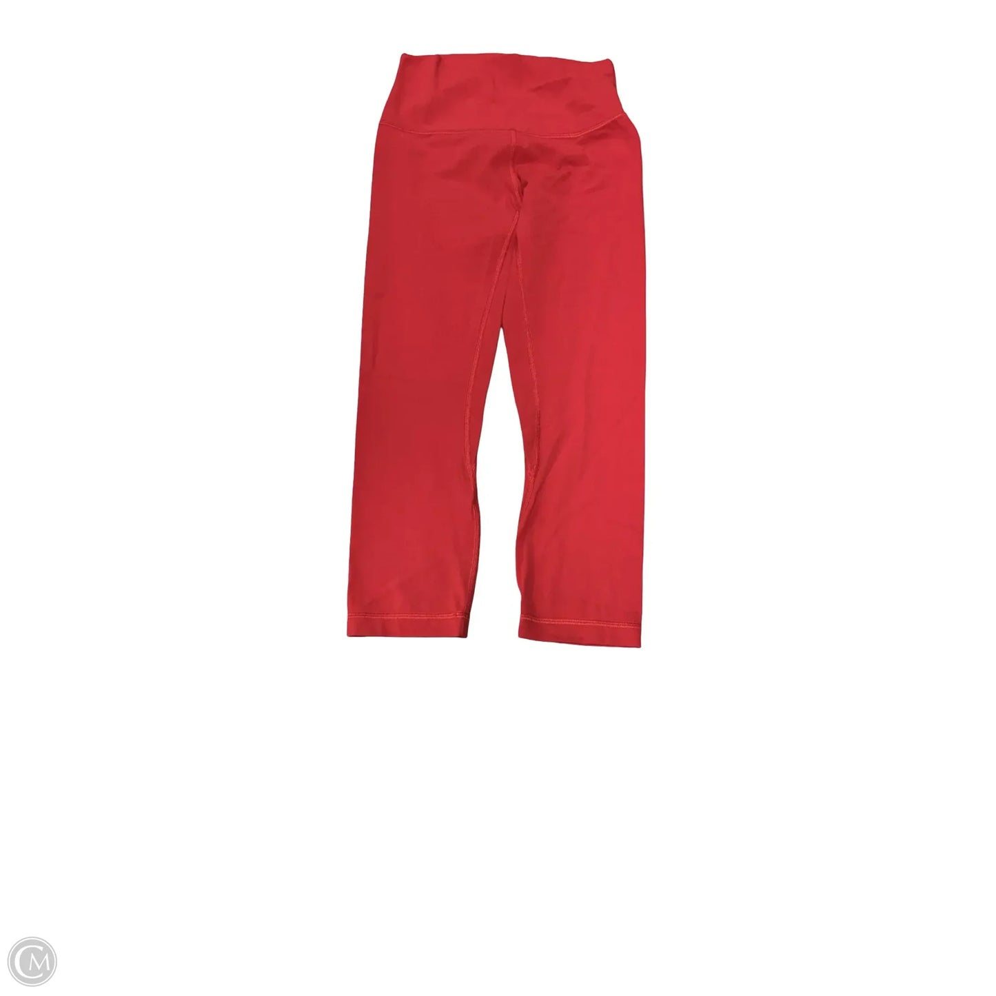 Athletic Leggings By Lululemon In Red, Size: 4