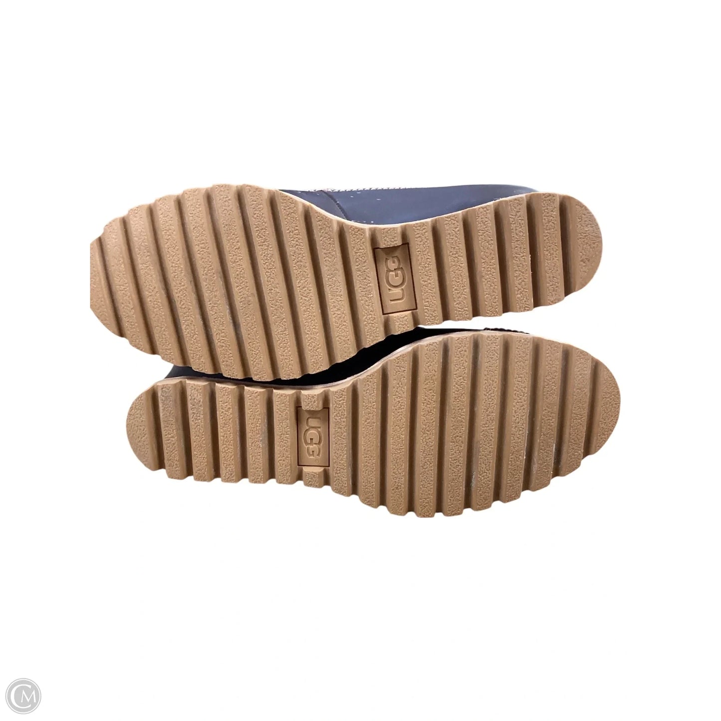 Boots Designer By Ugg In Brown, Size: 9