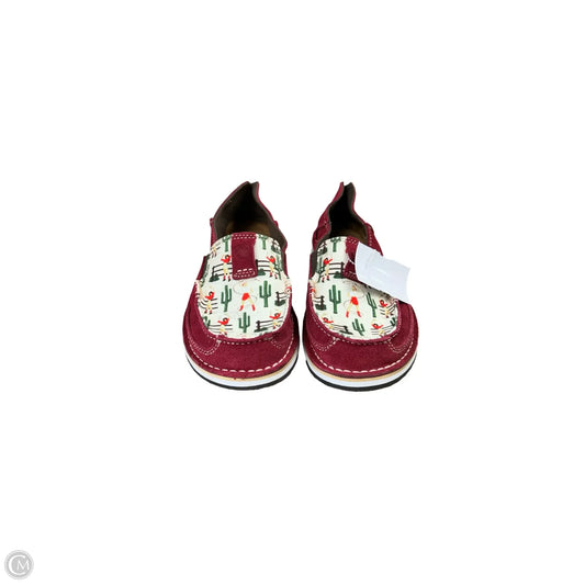 Shoes Flats By Ariat In Red, Size: 7