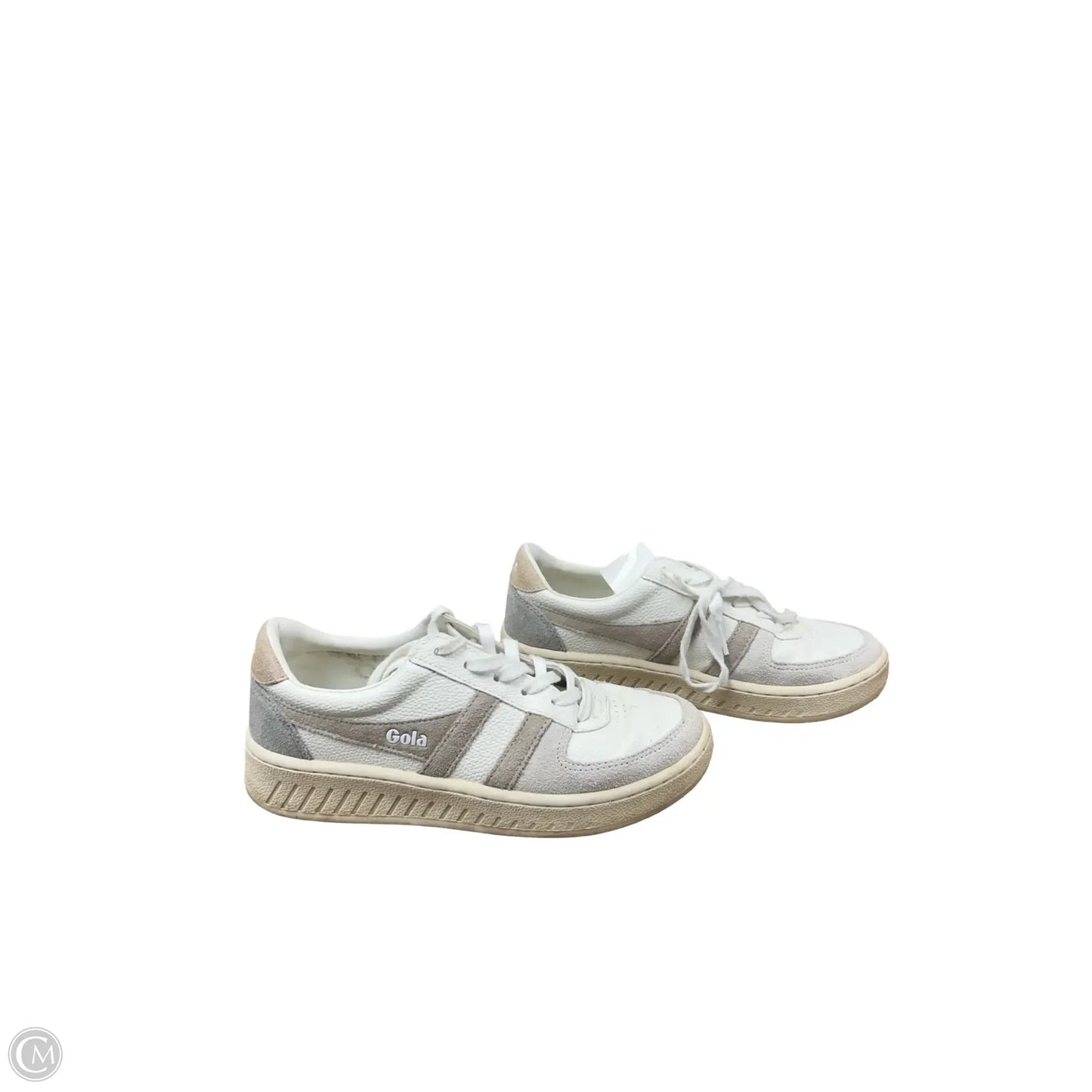 Shoes Sneakers By Gola In Tan & White, Size: 7.5