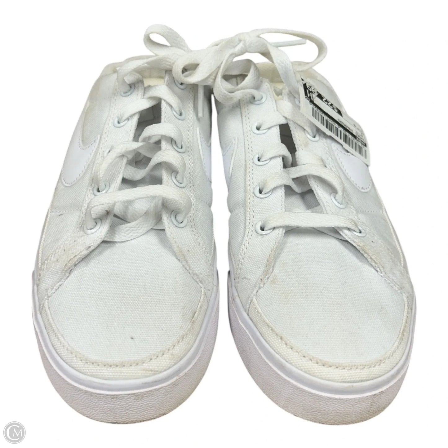 Shoes Sneakers By Nike In White, Size: 9