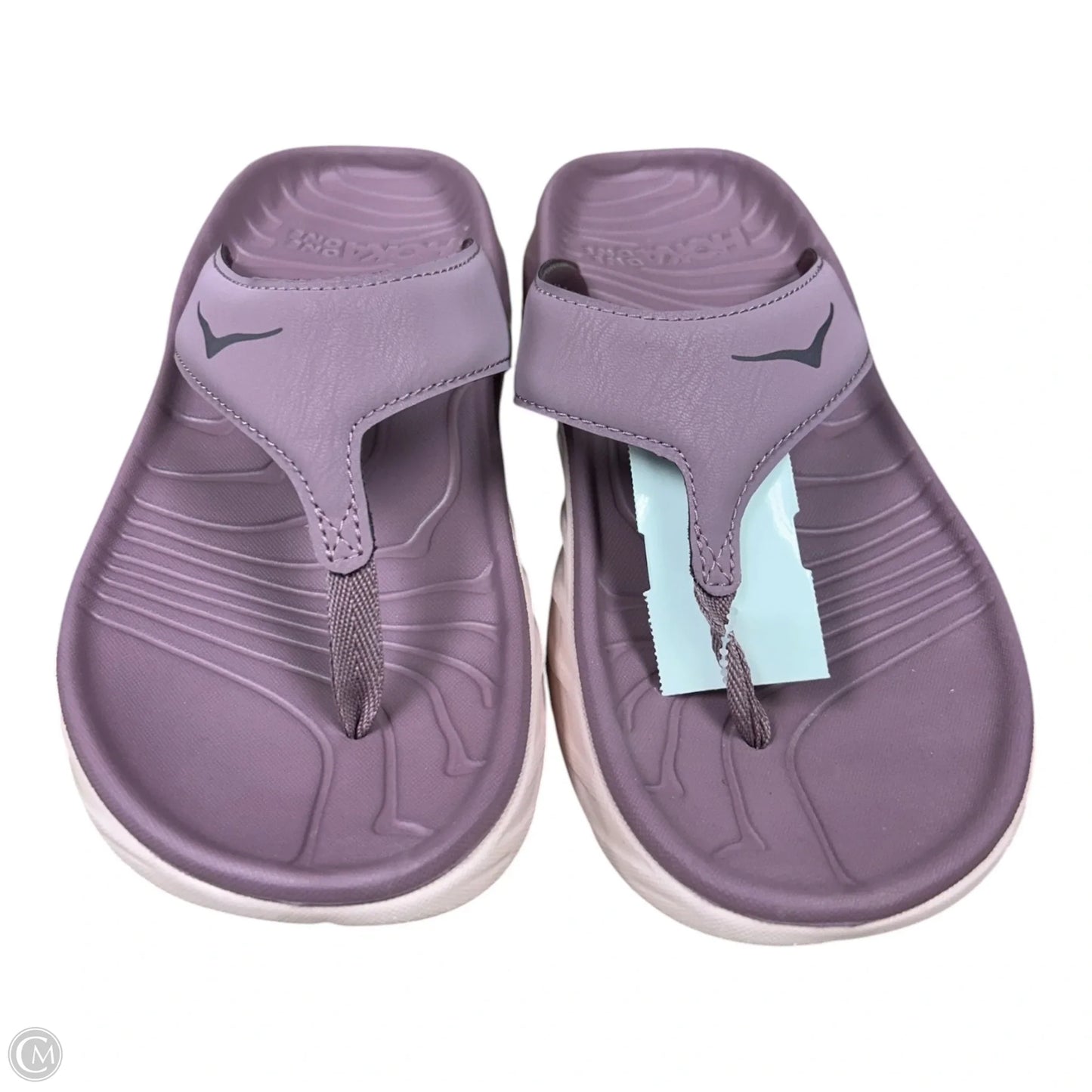 Sandals Flats By Hoka In Purple, Size: 7