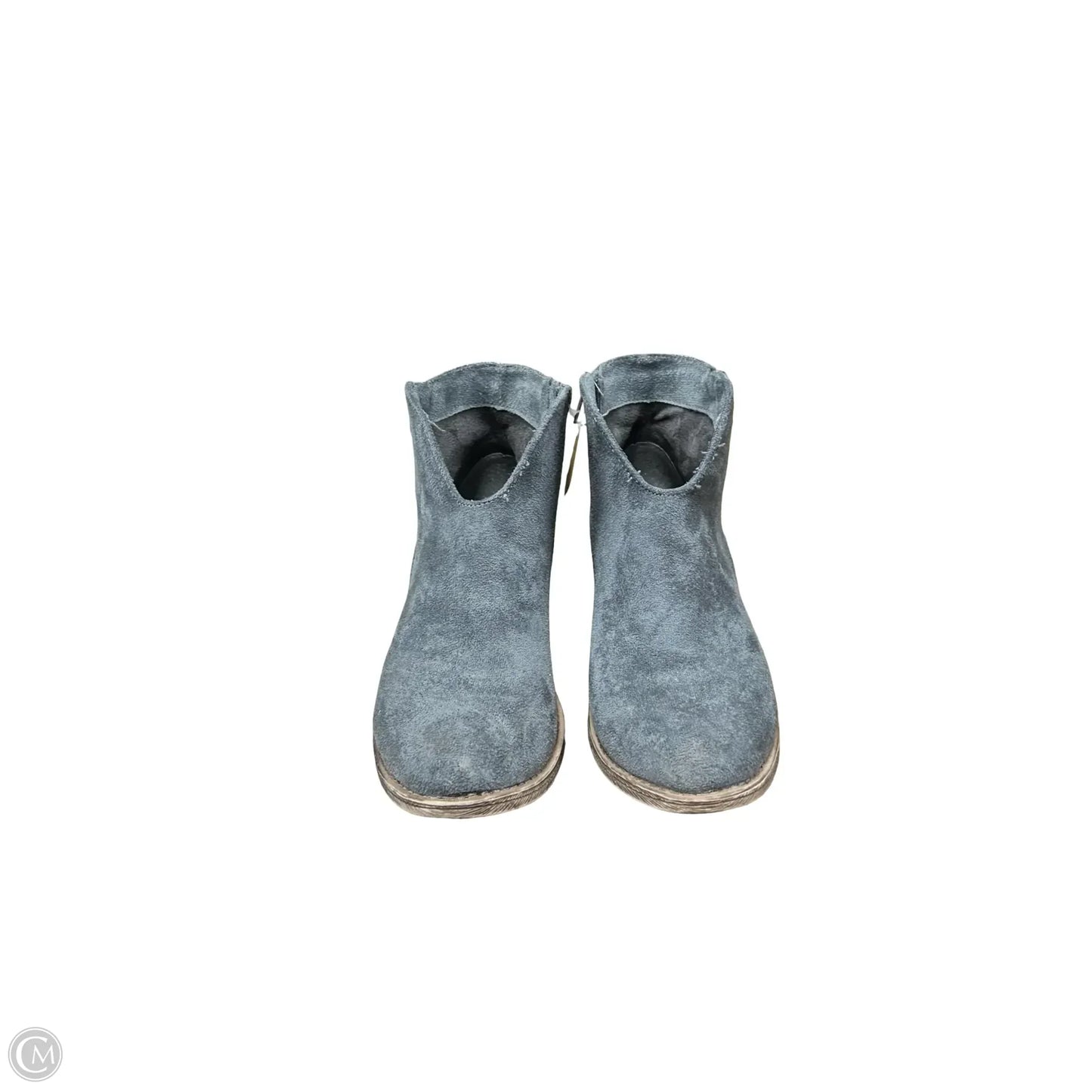 Boots Ankle Flats By Very G In Grey, Size: 8.5