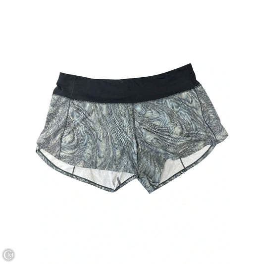 Athletic Shorts By Lululemon In Green, Size: 12