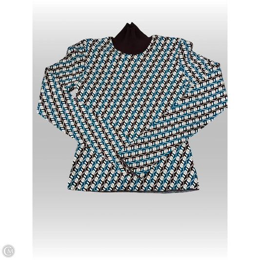 Sweater Designer By Tory Burch In Blue & Purple, Size: M