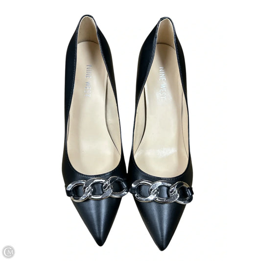 Shoes Heels Block By Nine West Apparel In Black, Size: 8