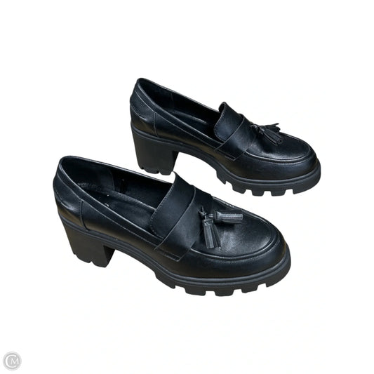 Shoes Heels Block By Ana In Black, Size: 8.5