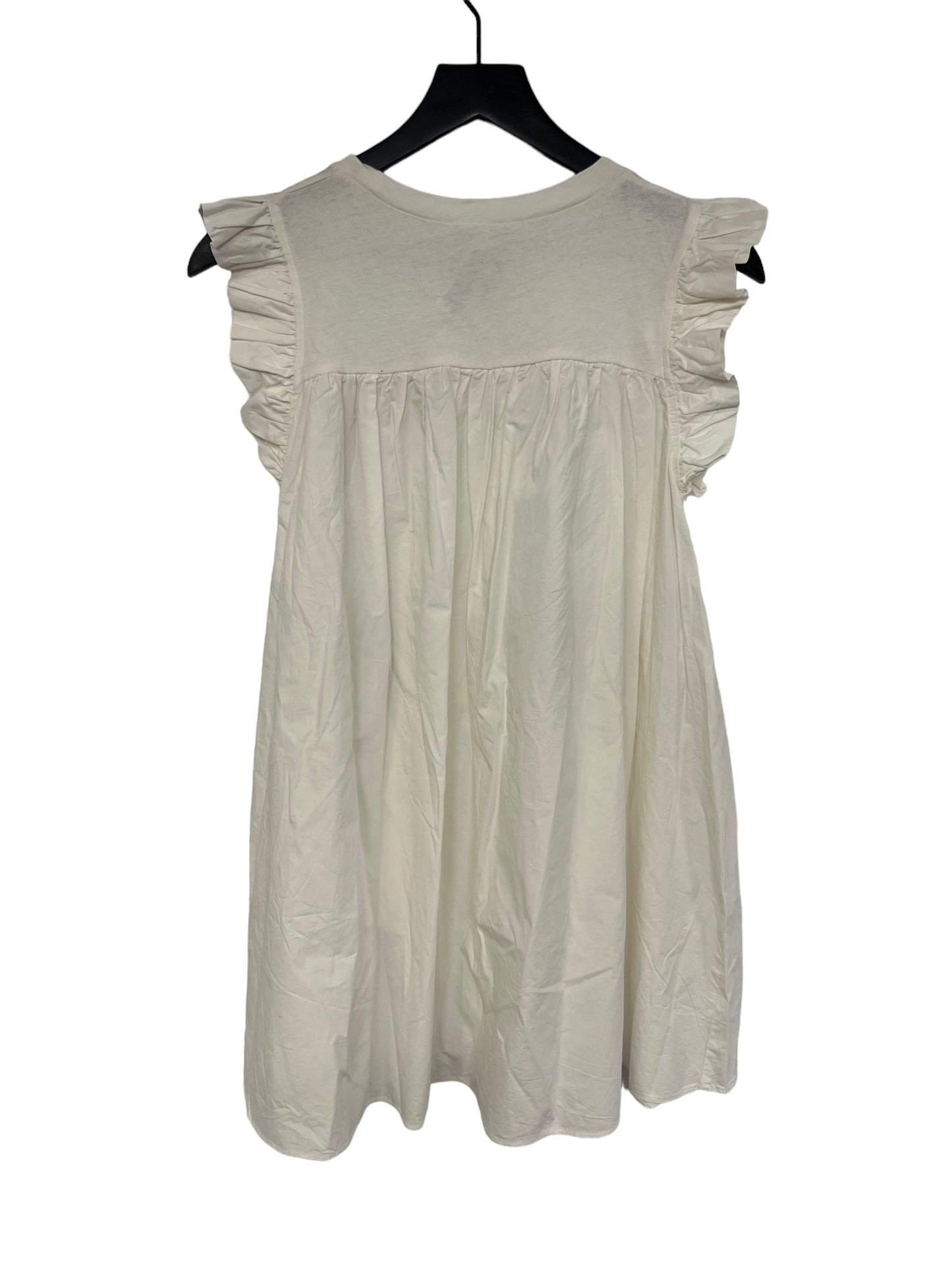 White Dress Casual Short Staccato, Size S