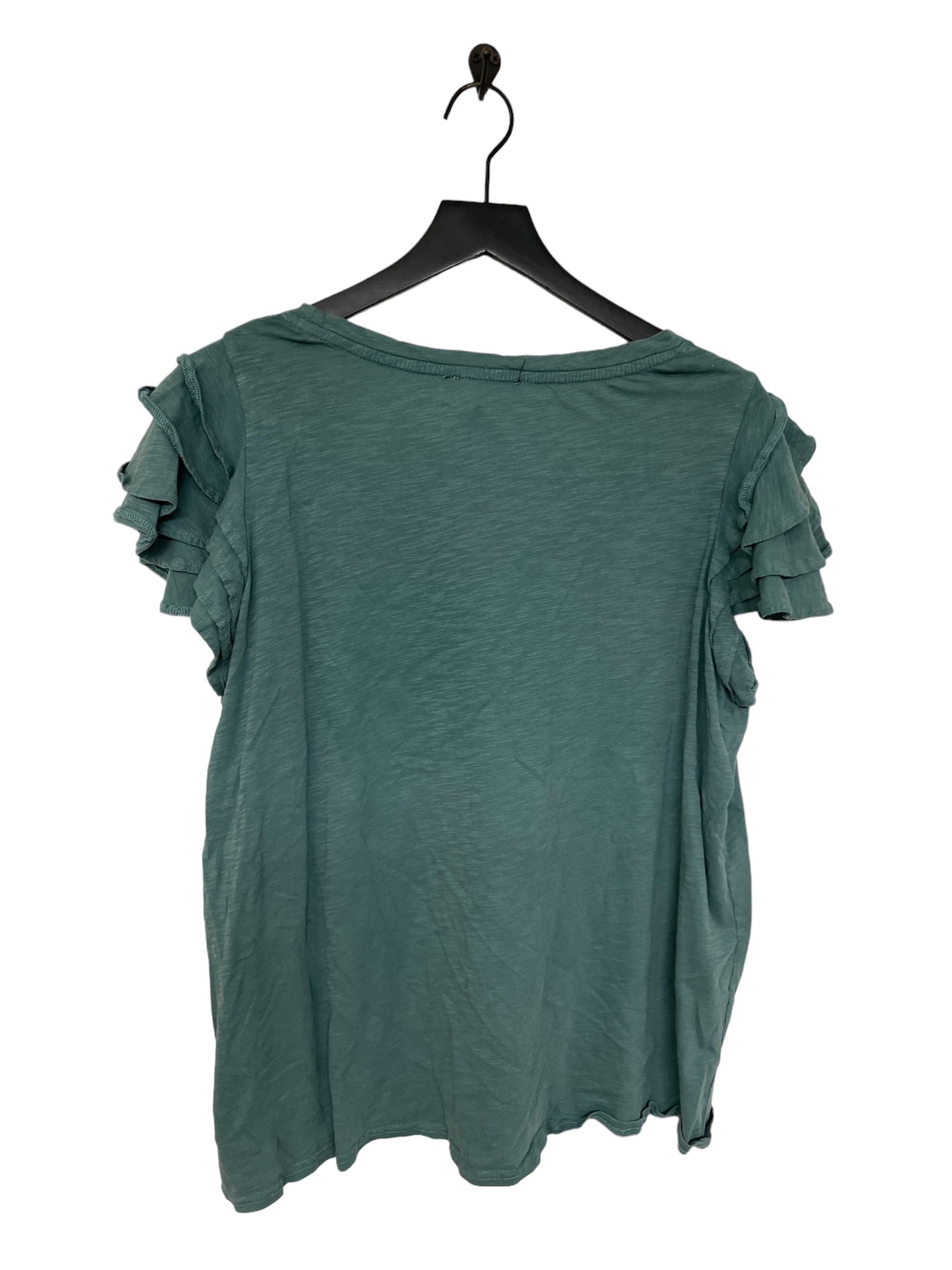 Teal Top Short Sleeve Jane And Delancey, Size 2x