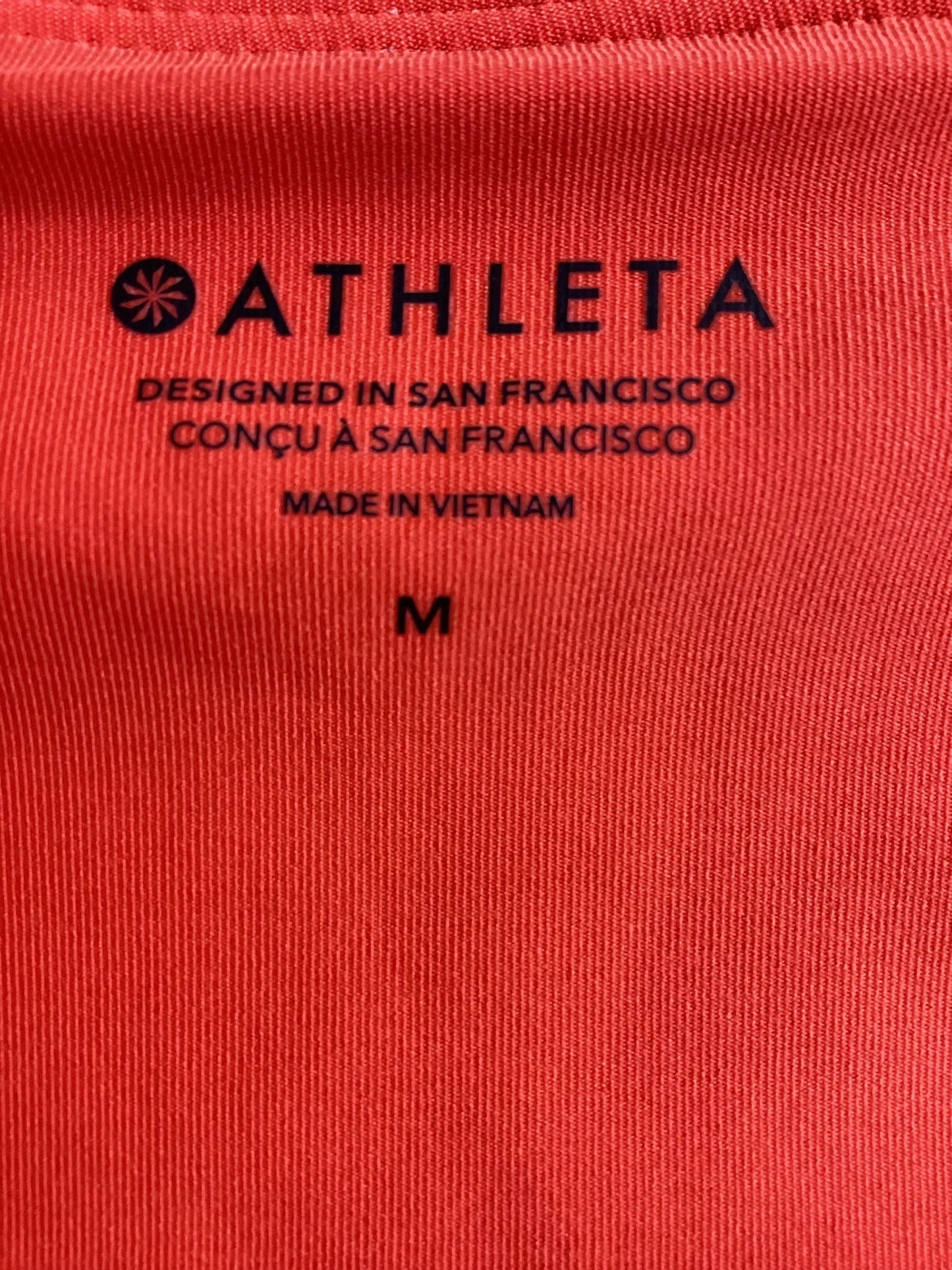 Athletic Skort By Athleta In Orange, Size: M