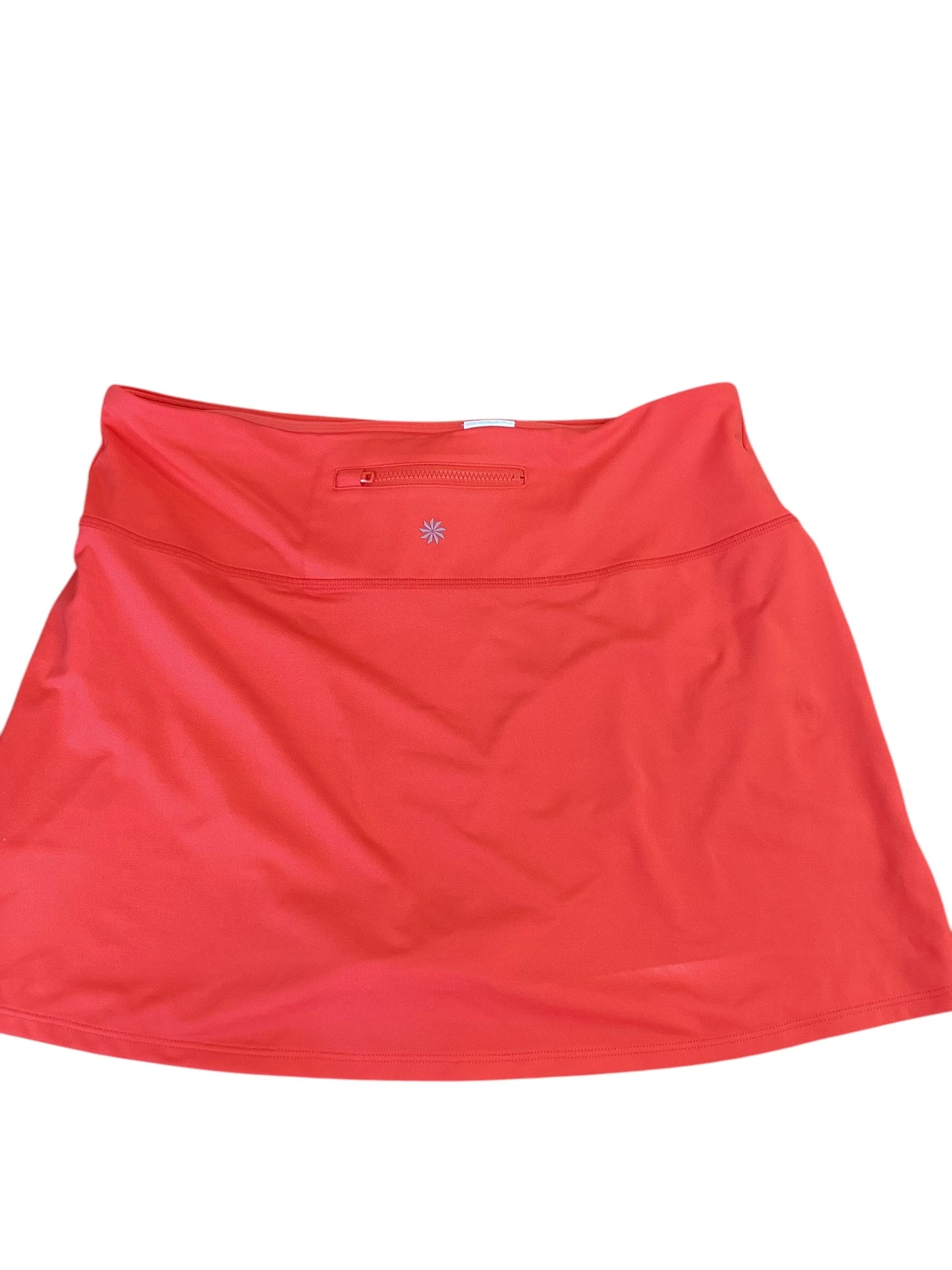 Athletic Skort By Athleta In Orange, Size: M