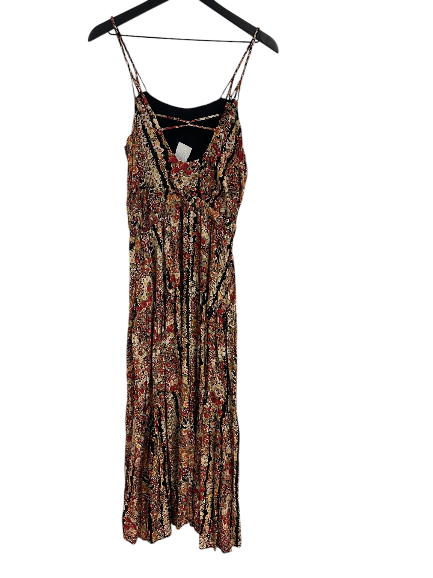 Dress Casual Maxi By Free People In Floral Print, Size: Xs