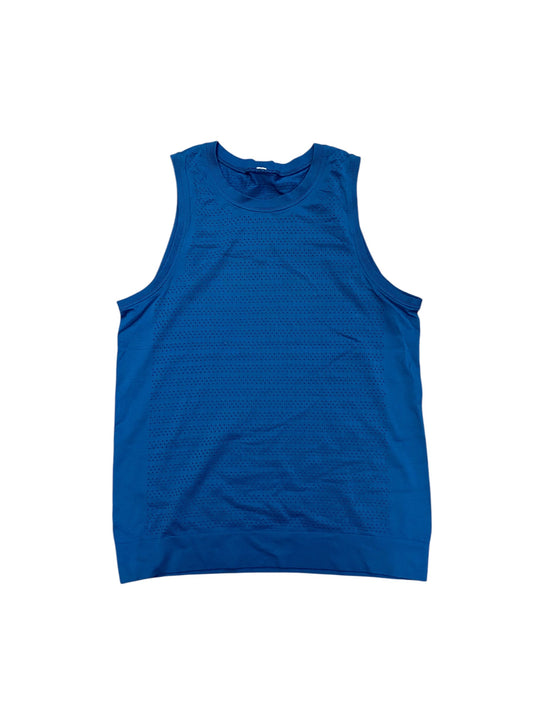 Athletic Tank Top By Lululemon In Blue, Size: 8