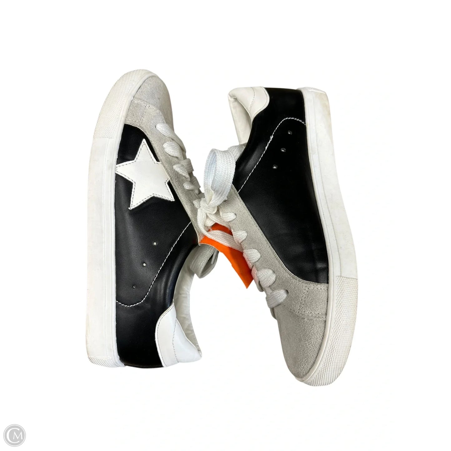 Shoes Sneakers By Cme In Black & Grey, Size: 7