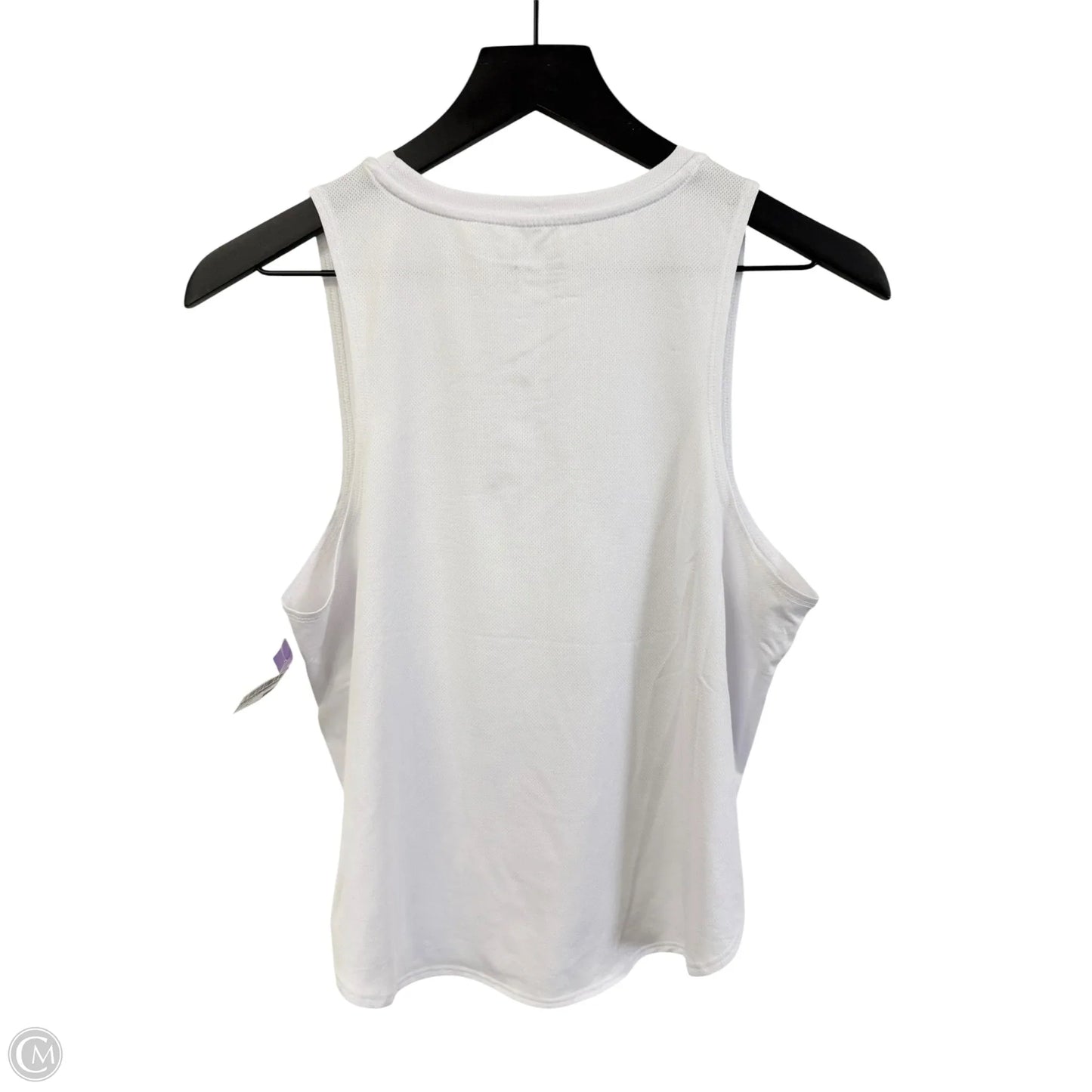 Athletic Tank Top By Jockey In White, Size: S