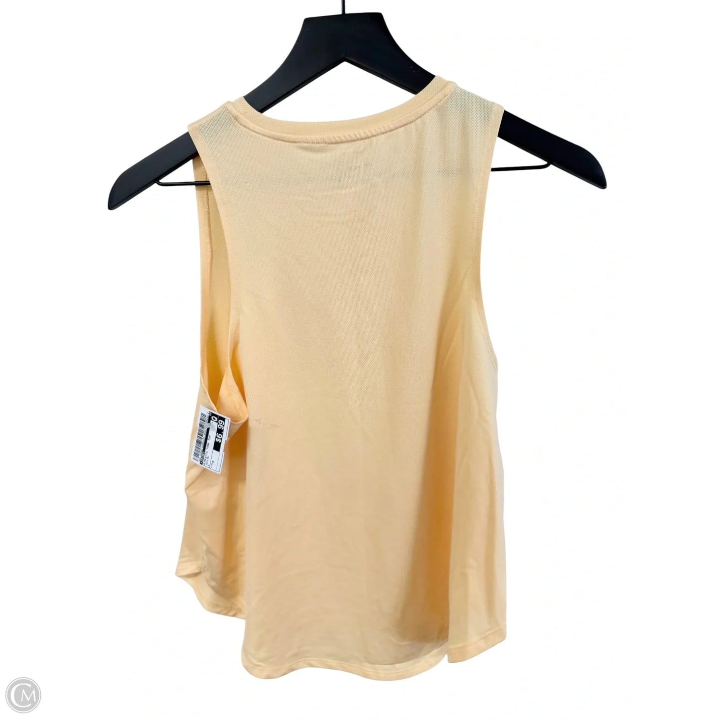 Athletic Tank Top By Jockey In Yellow, Size: S