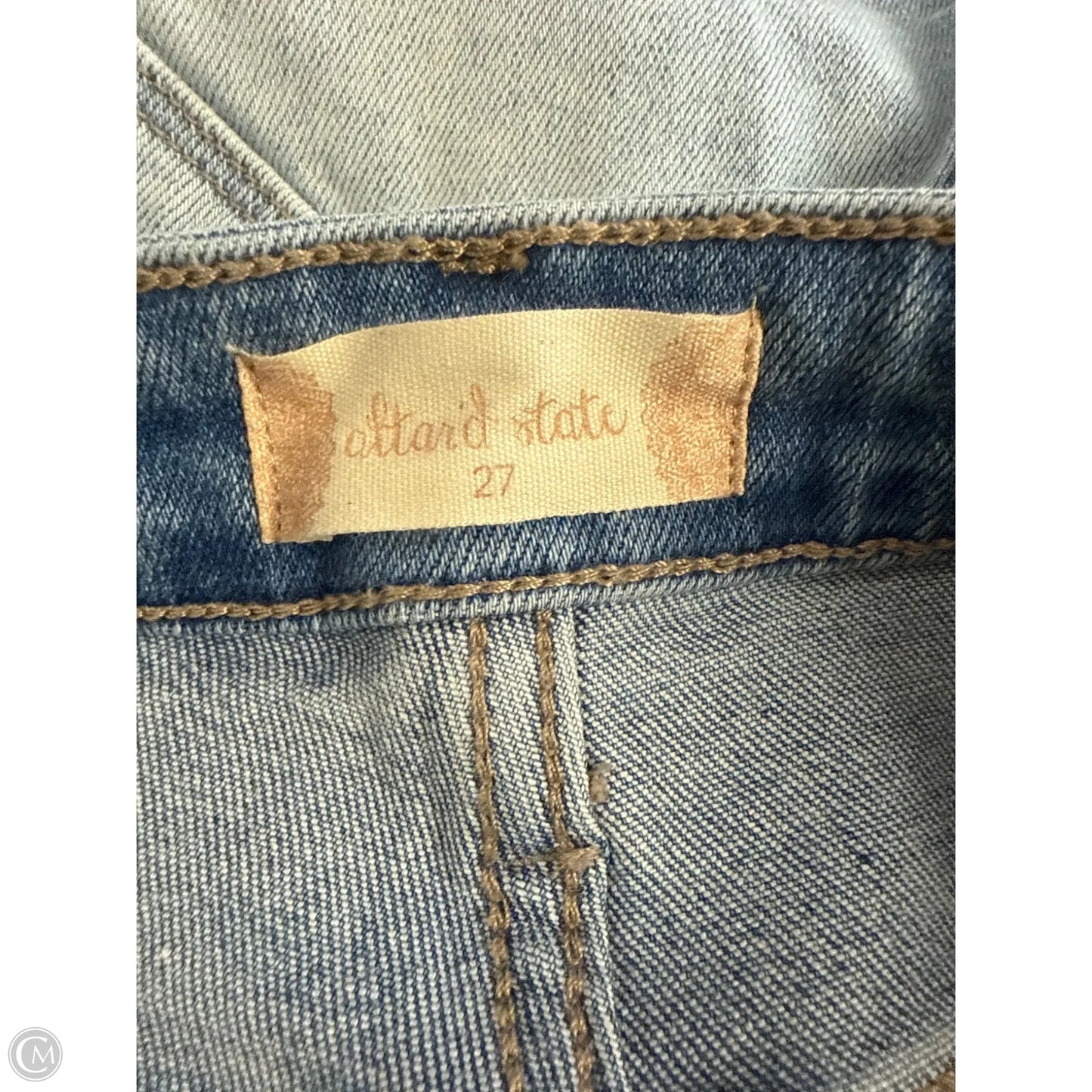 Jeans Straight By Altard State In Blue Denim, Size: 4