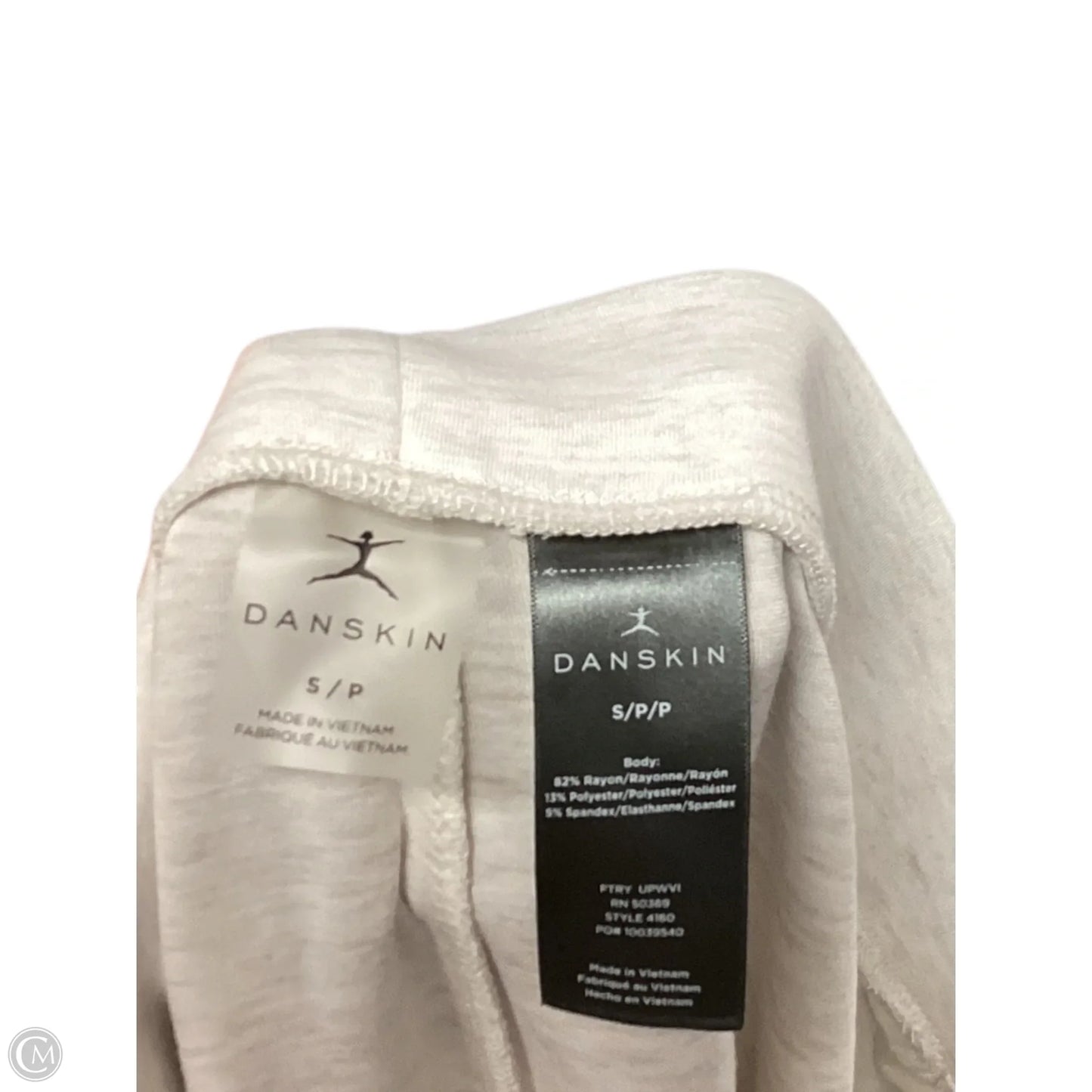Athletic Pants By Danskin In Grey, Size: S