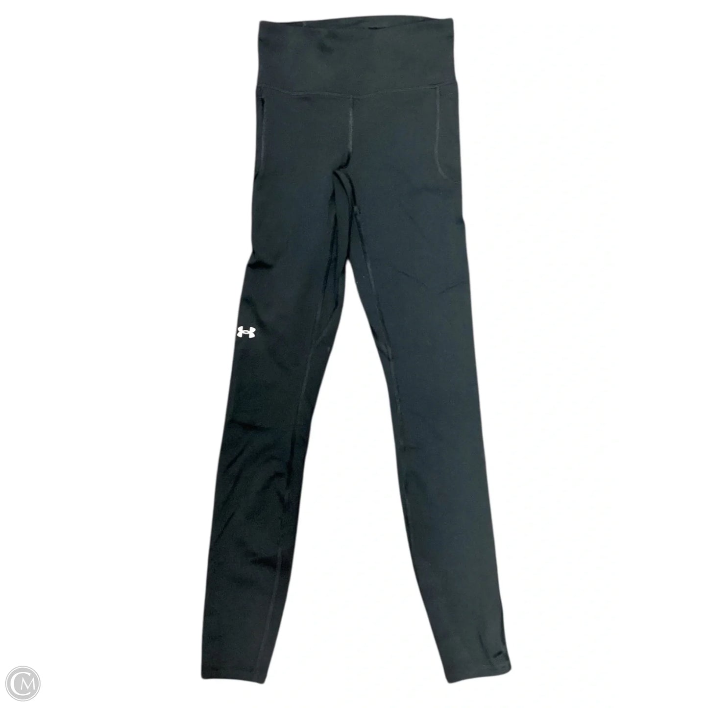 Athletic Leggings By Under Armour In Black, Size: S