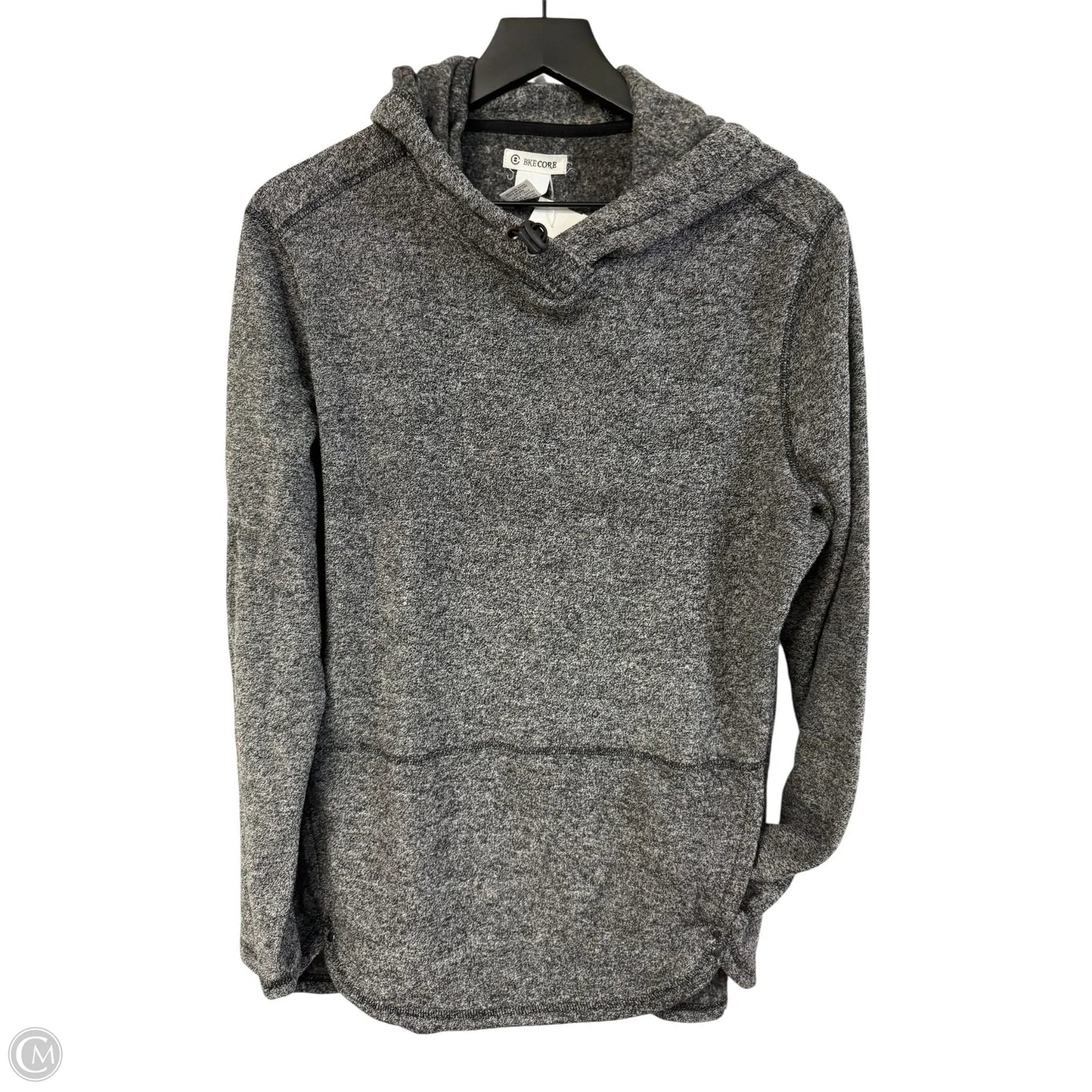 Sweatshirt Hoodie By Bke In Grey, Size: L