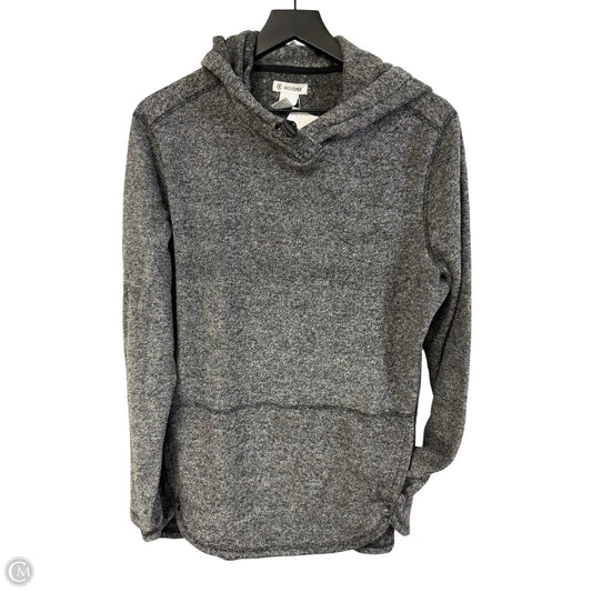 Sweatshirt Hoodie By Bke In Grey, Size: L