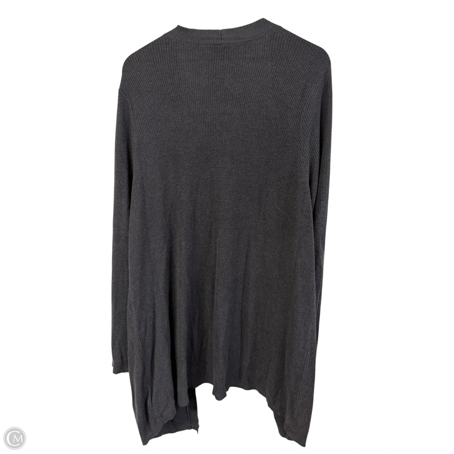 Sweater Cardigan By Torrid In Grey, Size: 3x