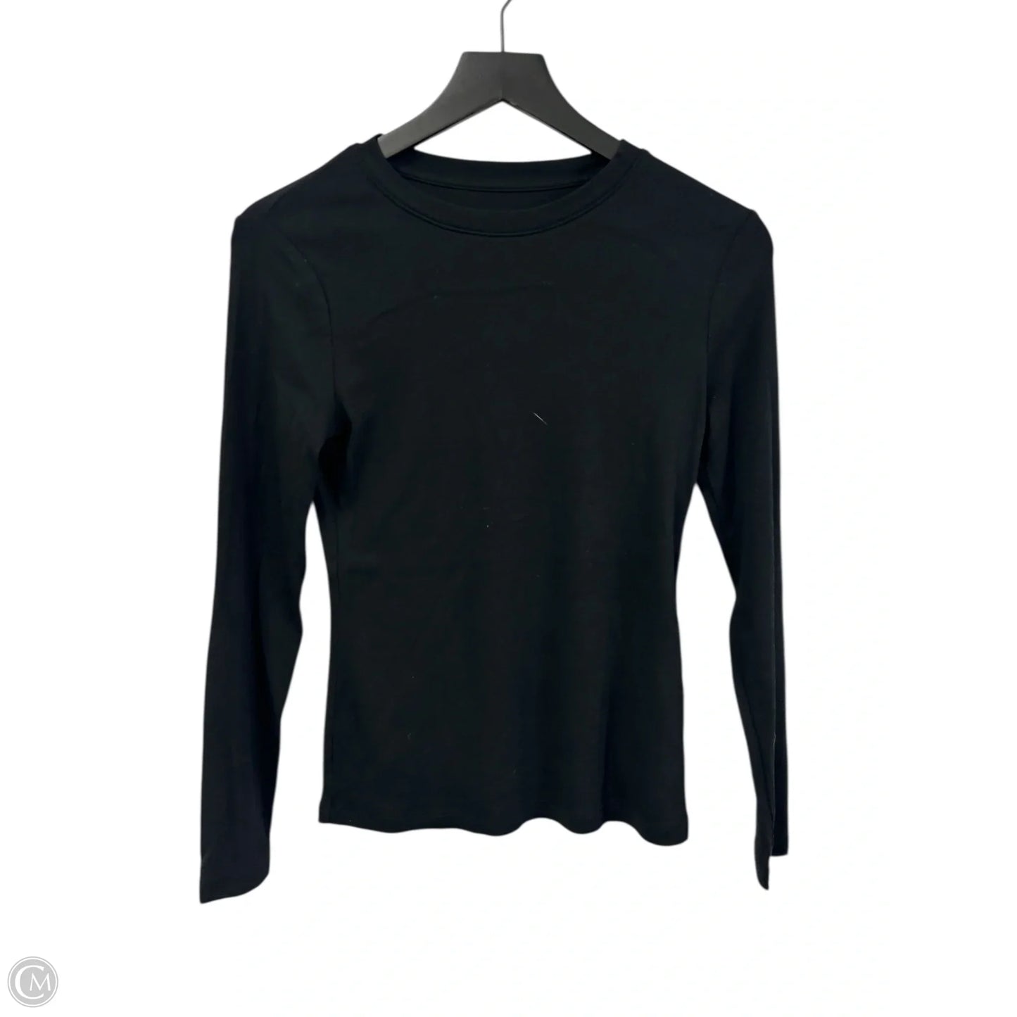 Top Long Sleeve Basic By A New Day In Black, Size: S