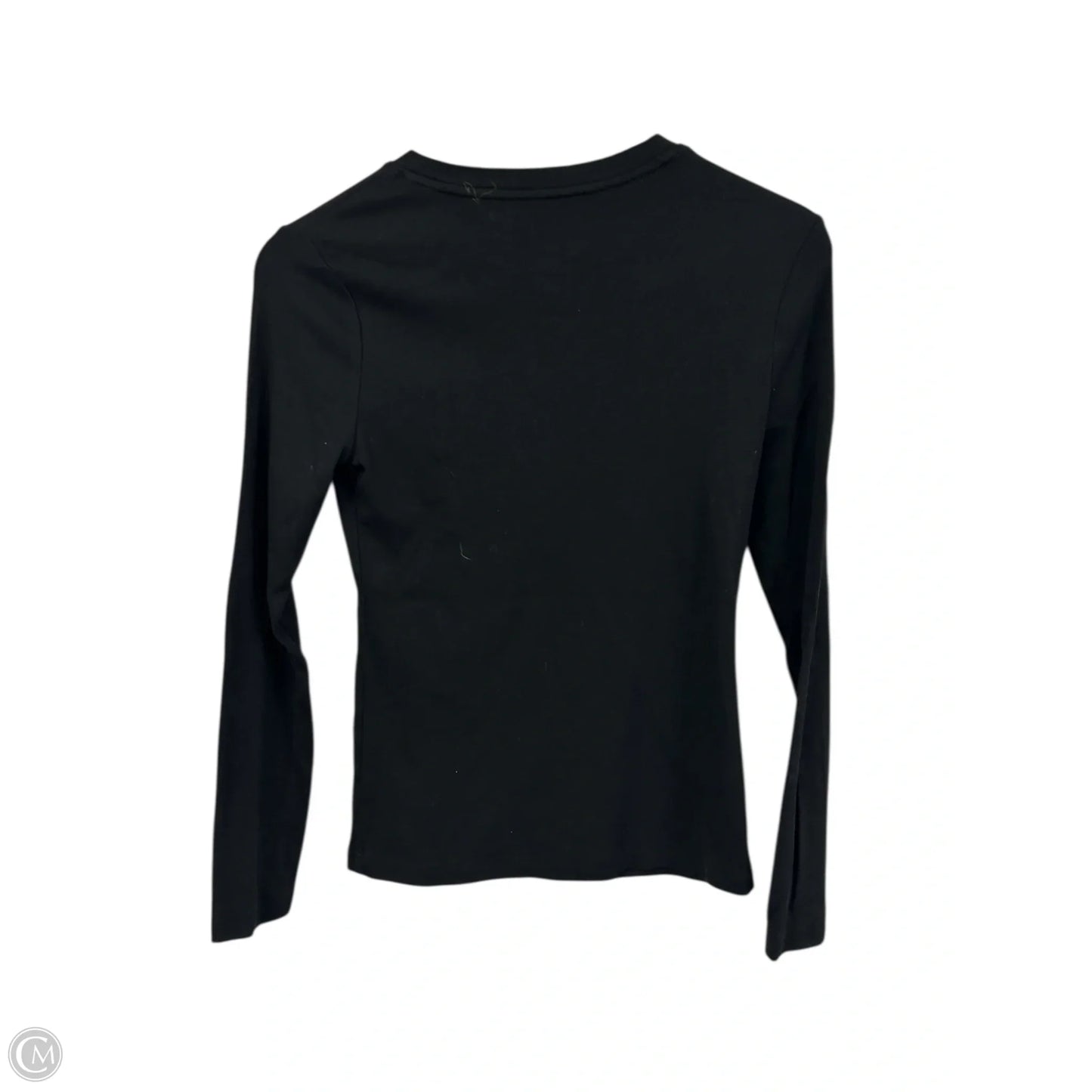 Top Long Sleeve Basic By A New Day In Black, Size: S
