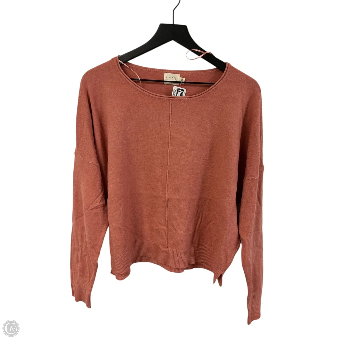 Top Long Sleeve By Dreamers In Pink, Size: M