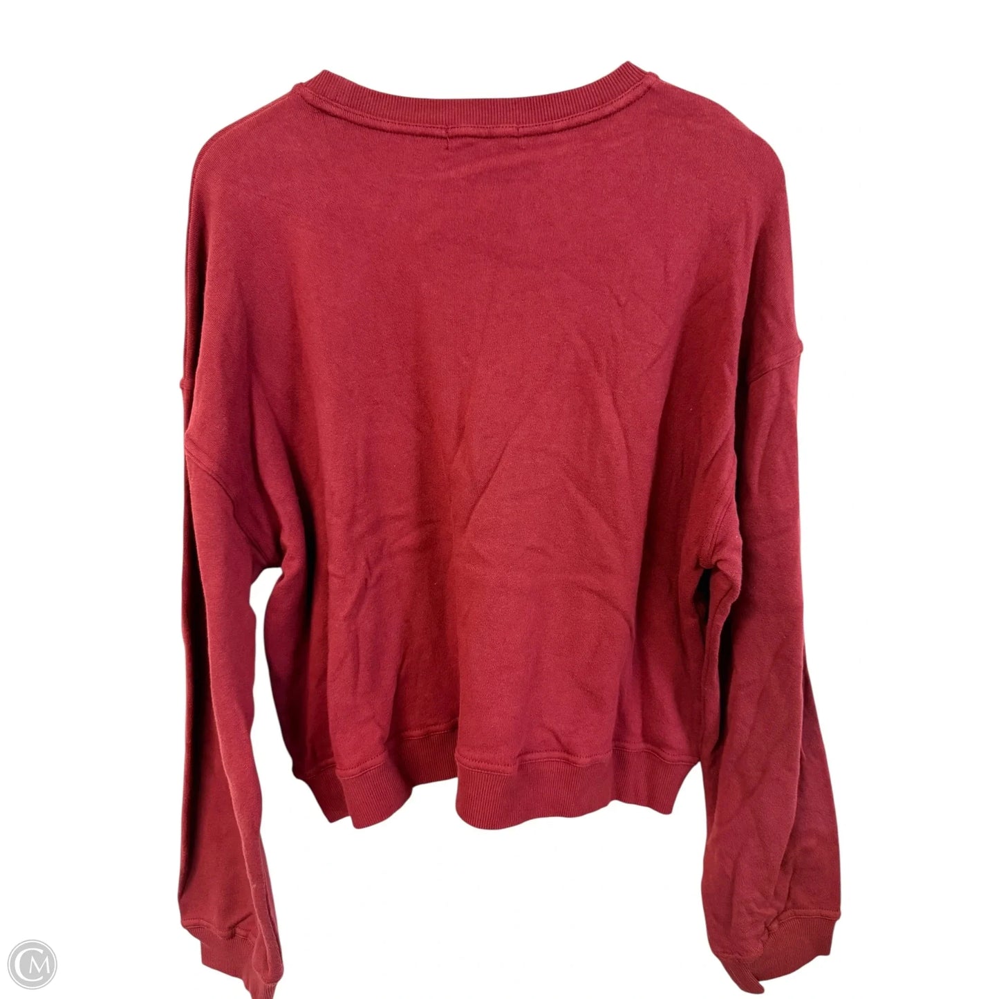 Sweatshirt Crewneck By Chaser In Red, Size: L