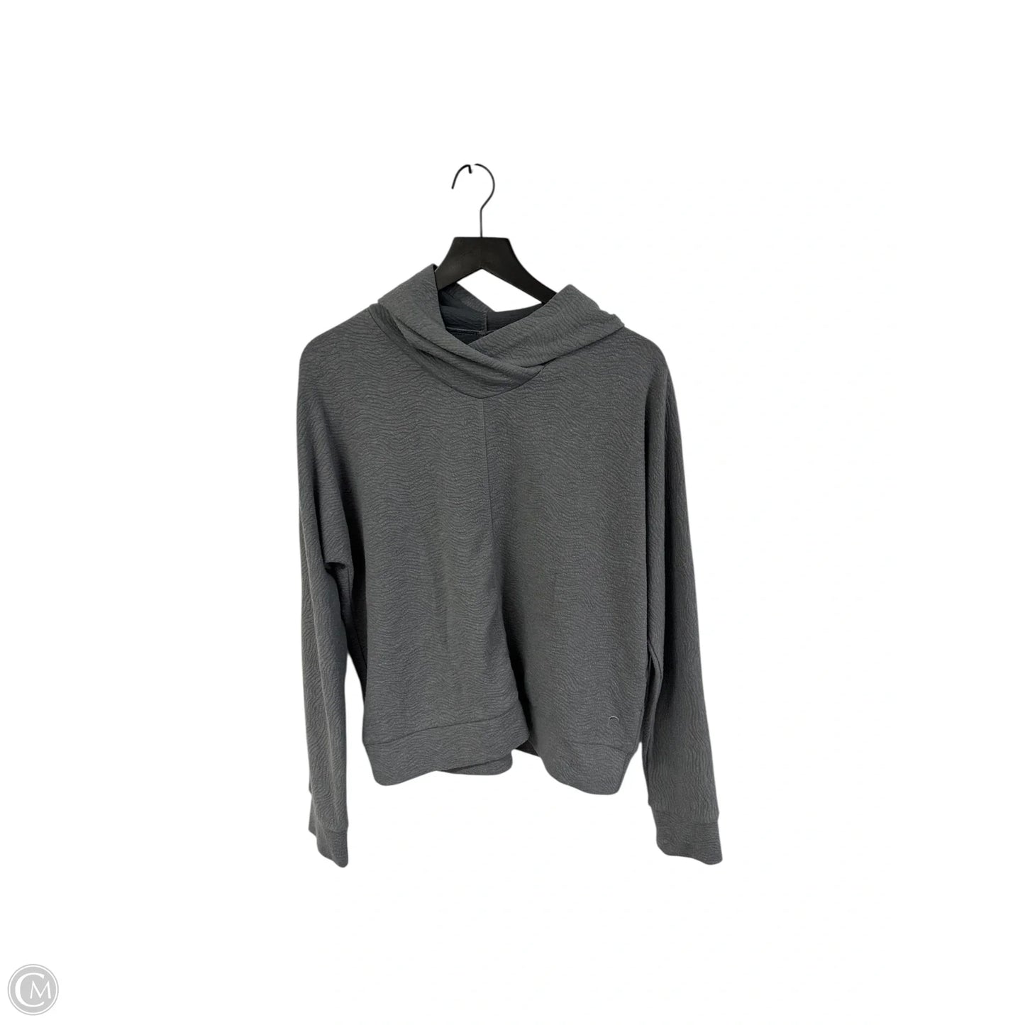 Sweatshirt Hoodie By Zyia In Grey, Size: M
