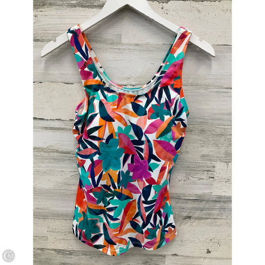 Swimsuit Top By Clothes Mentor In Multi-colored, Size: M
