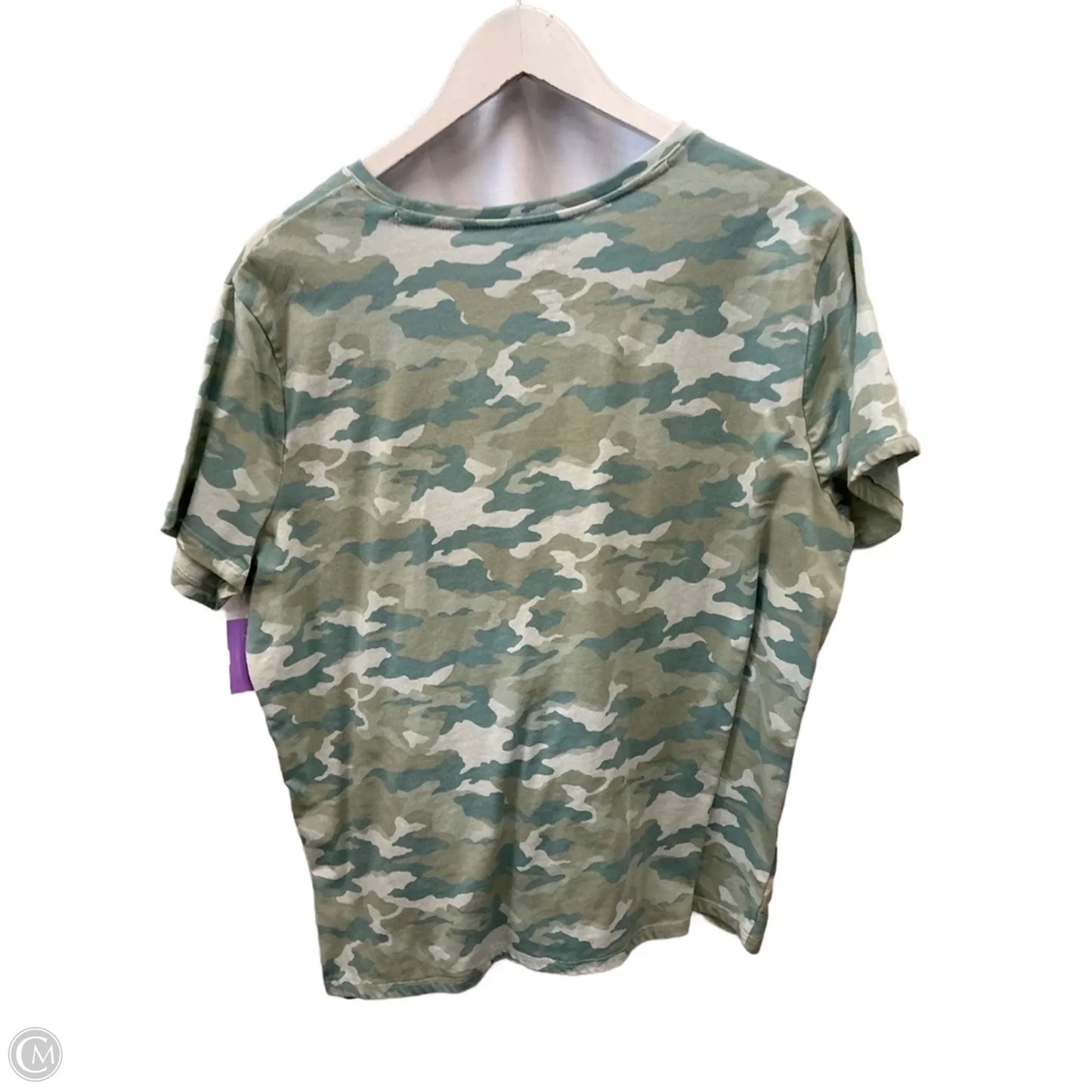 Top Short Sleeve By Nine West Apparel In Green, Size: Xxl