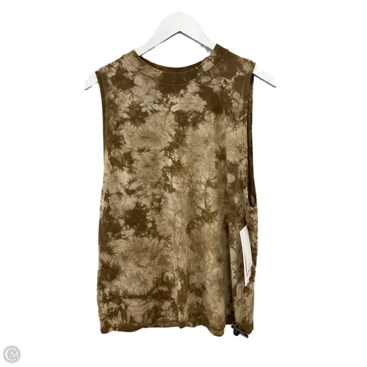 Athletic Tank Top By Lululemon In Brown, Size: M