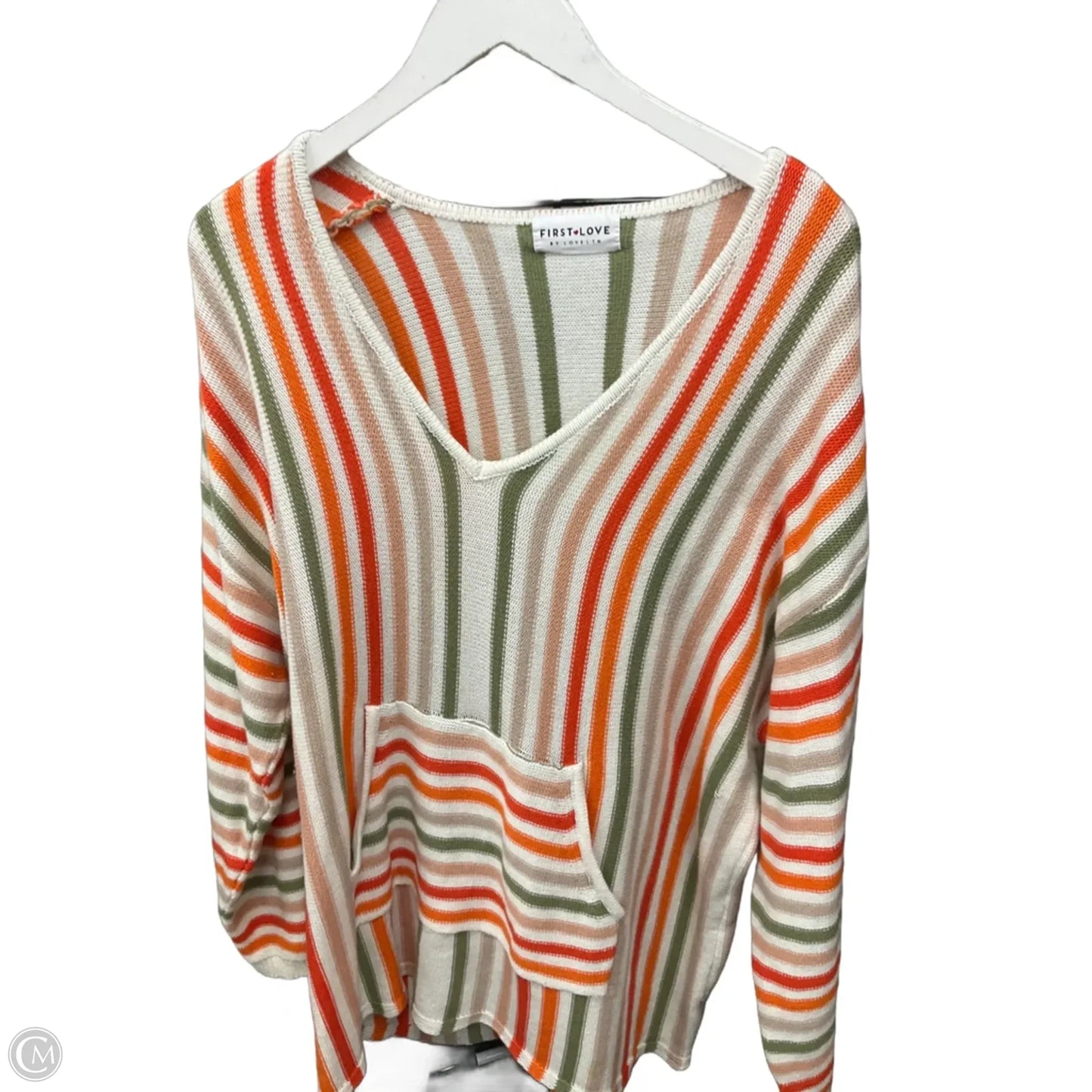 Sweater By First Love In Multi-colored, Size: 3x