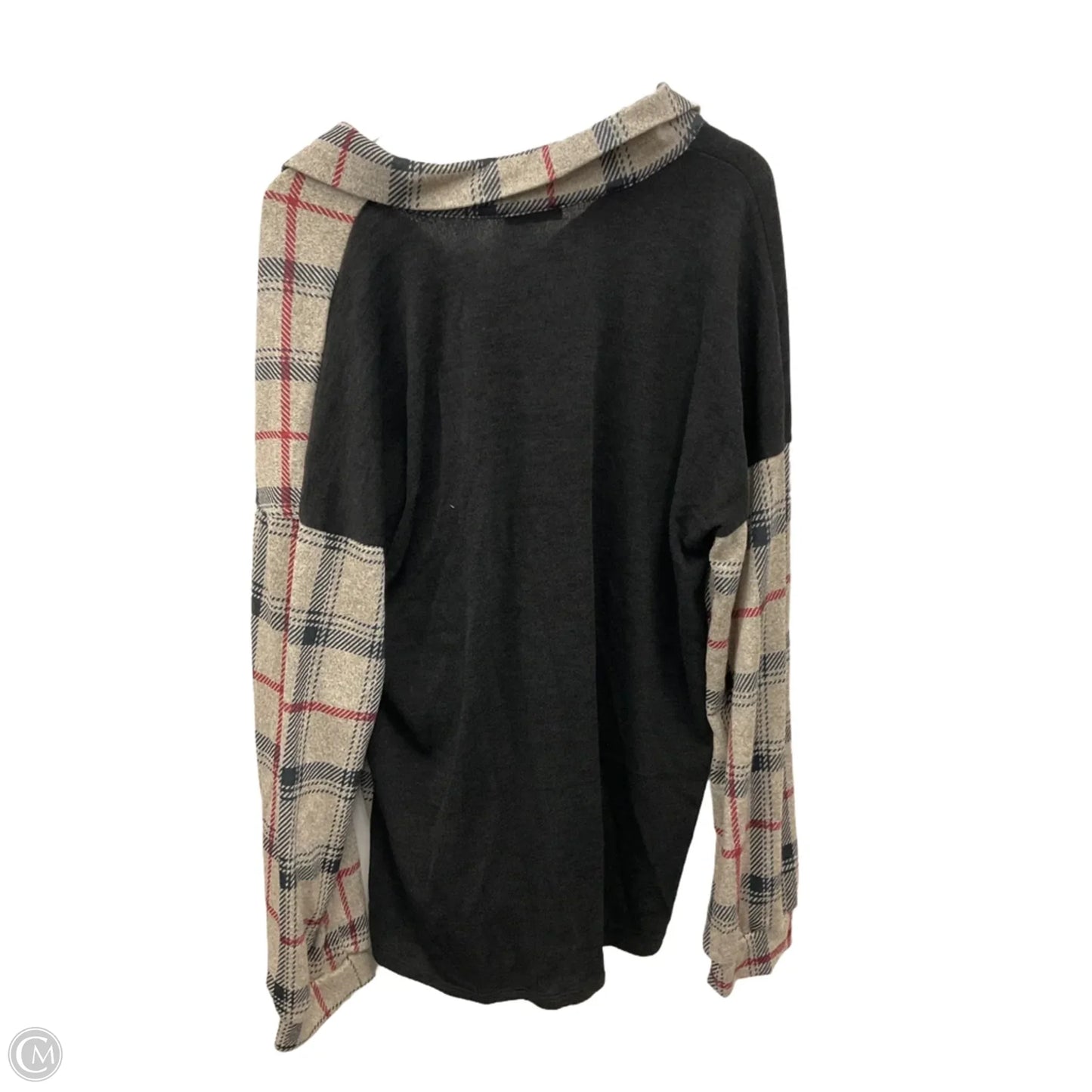 Top Long Sleeve By Heimish Usa In Beige, Size: 3x