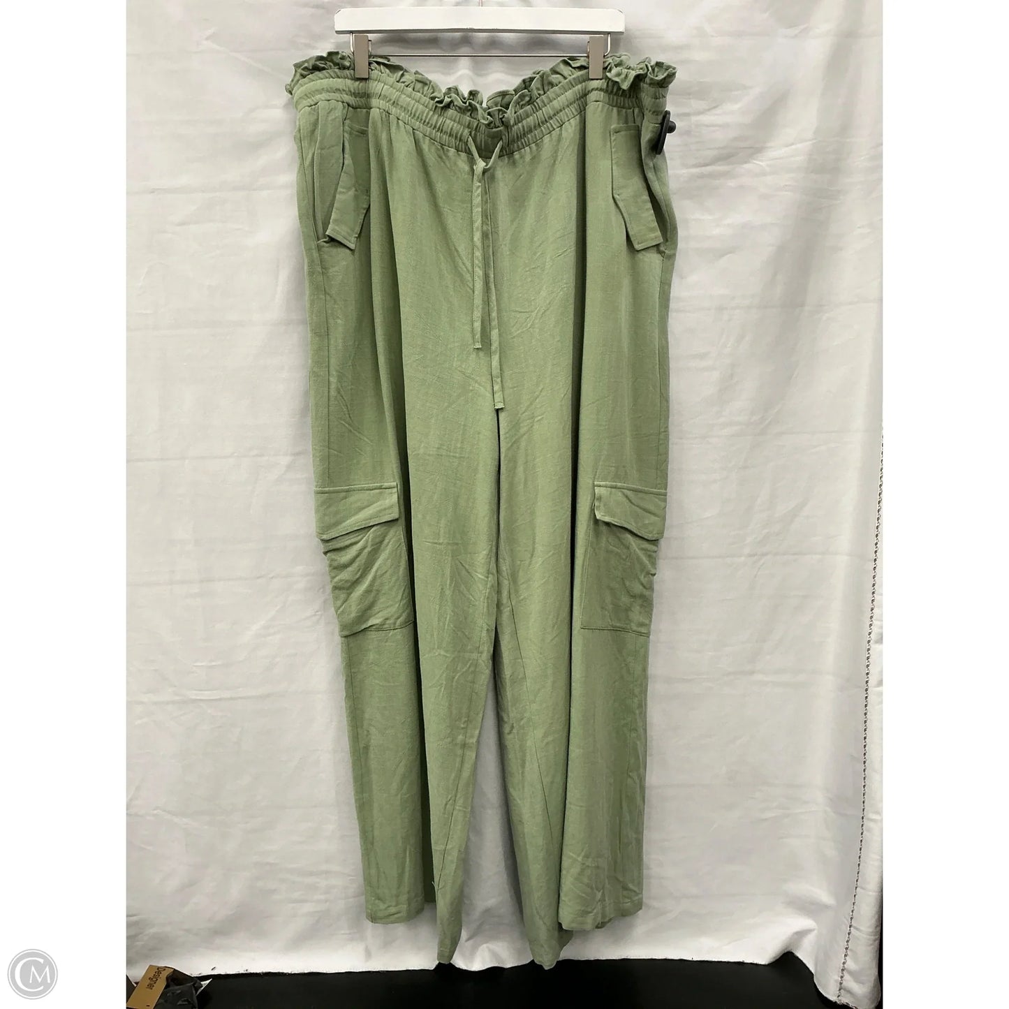 Pants Wide Leg By White Birch In Green, Size: 24