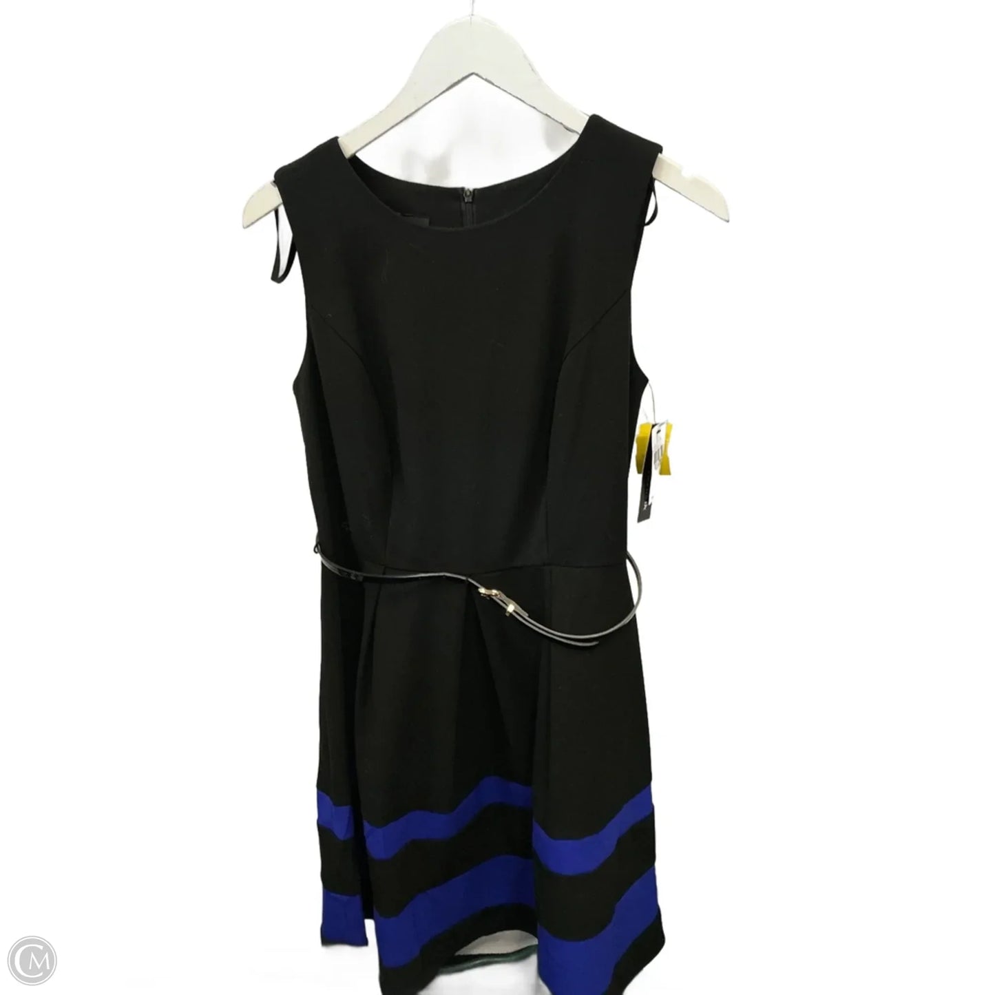Dress Work By Ab Studio In Black & Blue, Size: M