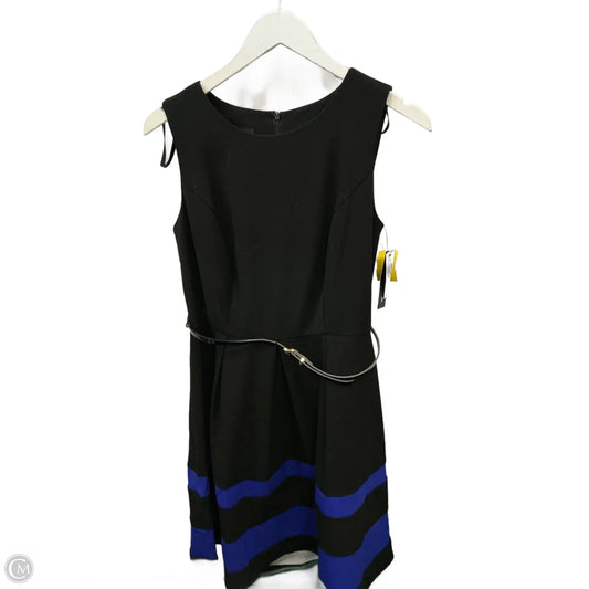 Dress Work By Ab Studio In Black & Blue, Size: M