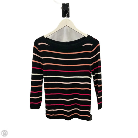 Top Long Sleeve By Talbots In Black, Size: Xs