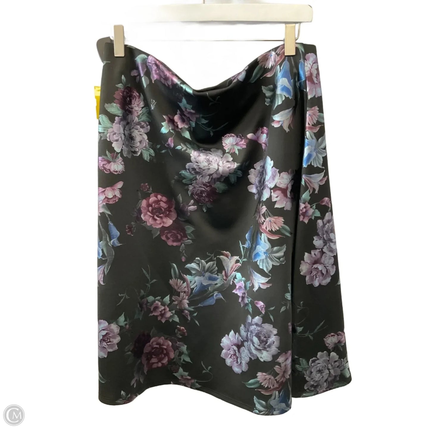 Skirt Midi By Roz And Ali In Black, Size: 12