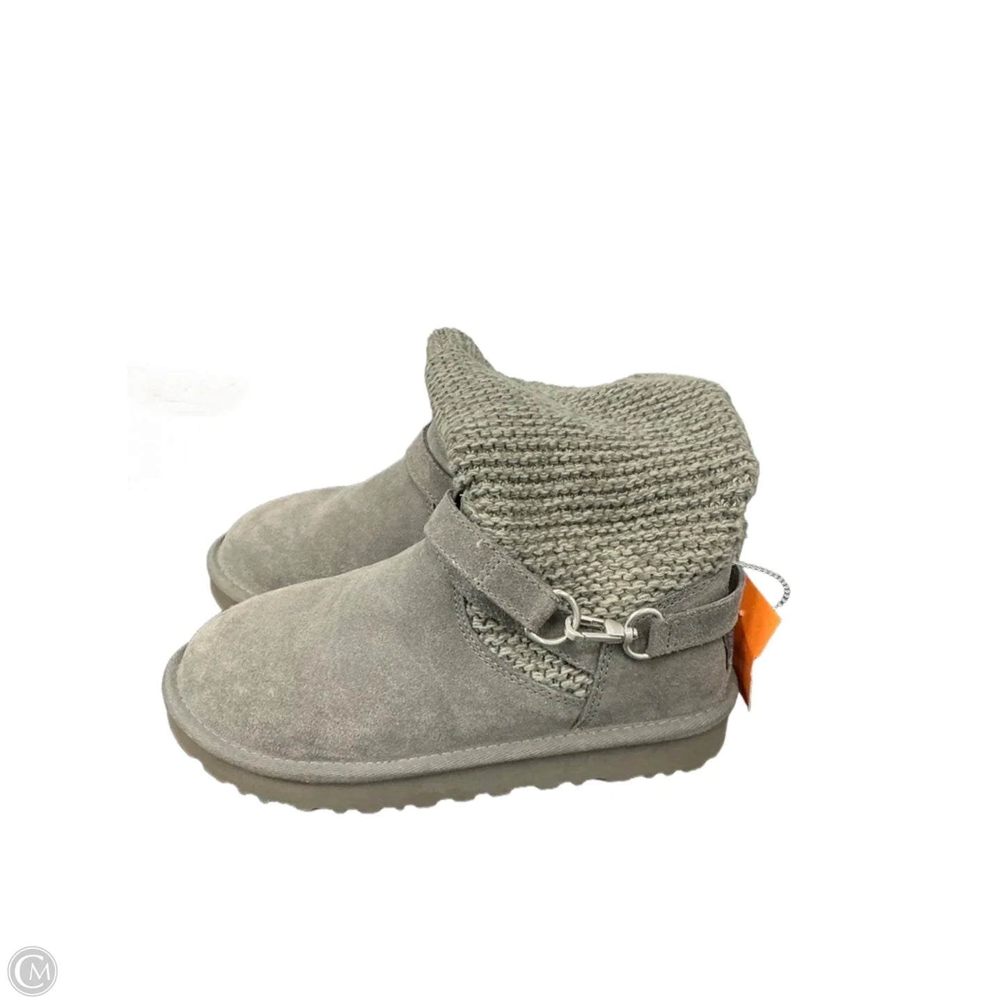 Boots Designer By Ugg In Grey, Size: 6