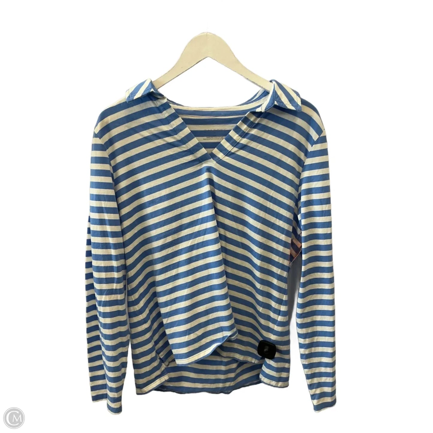 Top Long Sleeve By Talbots In Blue, Size: Xl