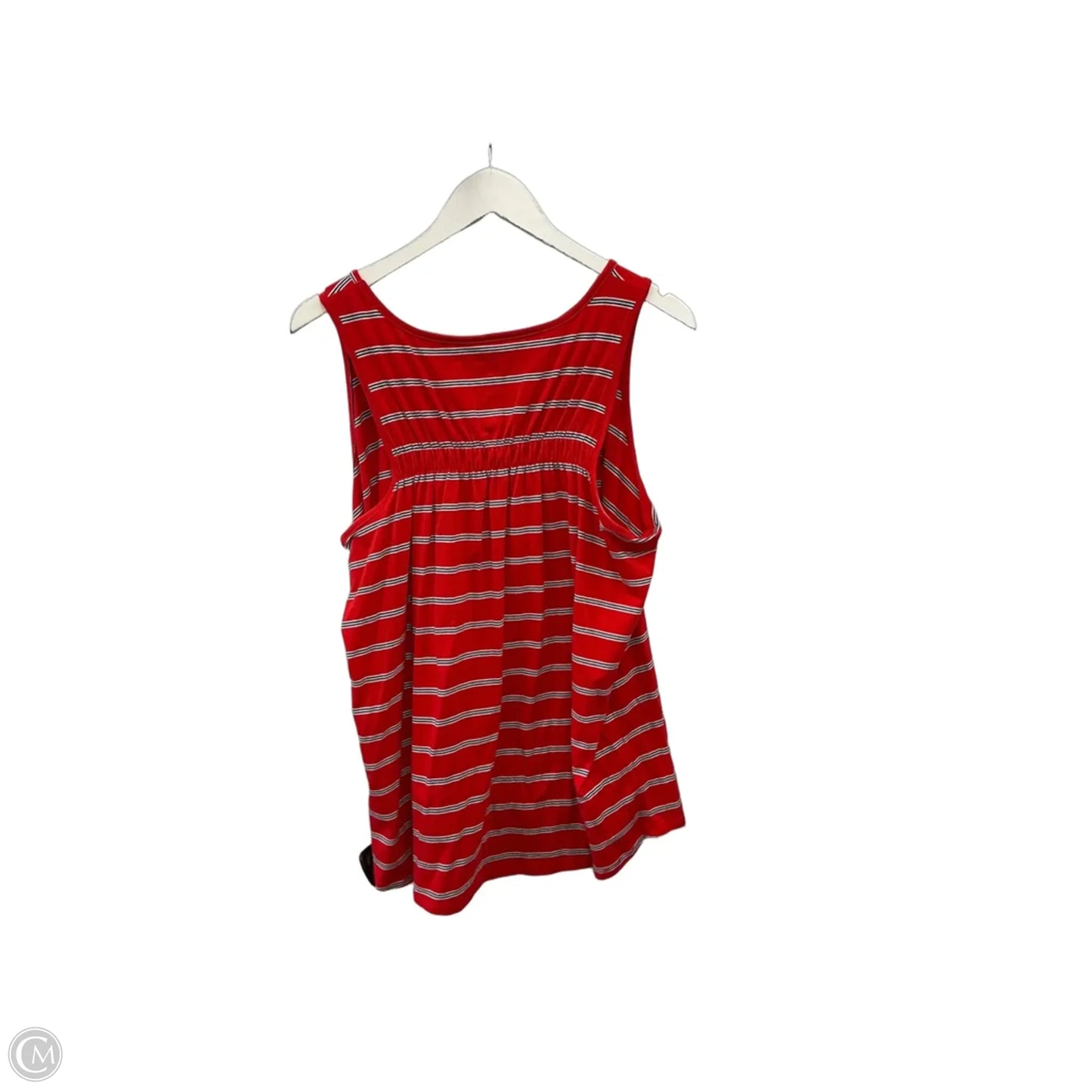 Top Sleeveless By St Johns Bay In Red, Size: L