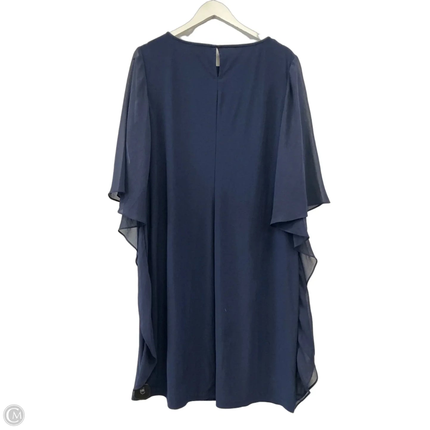 Dress Party Short By Chaps In Navy, Size: Xl