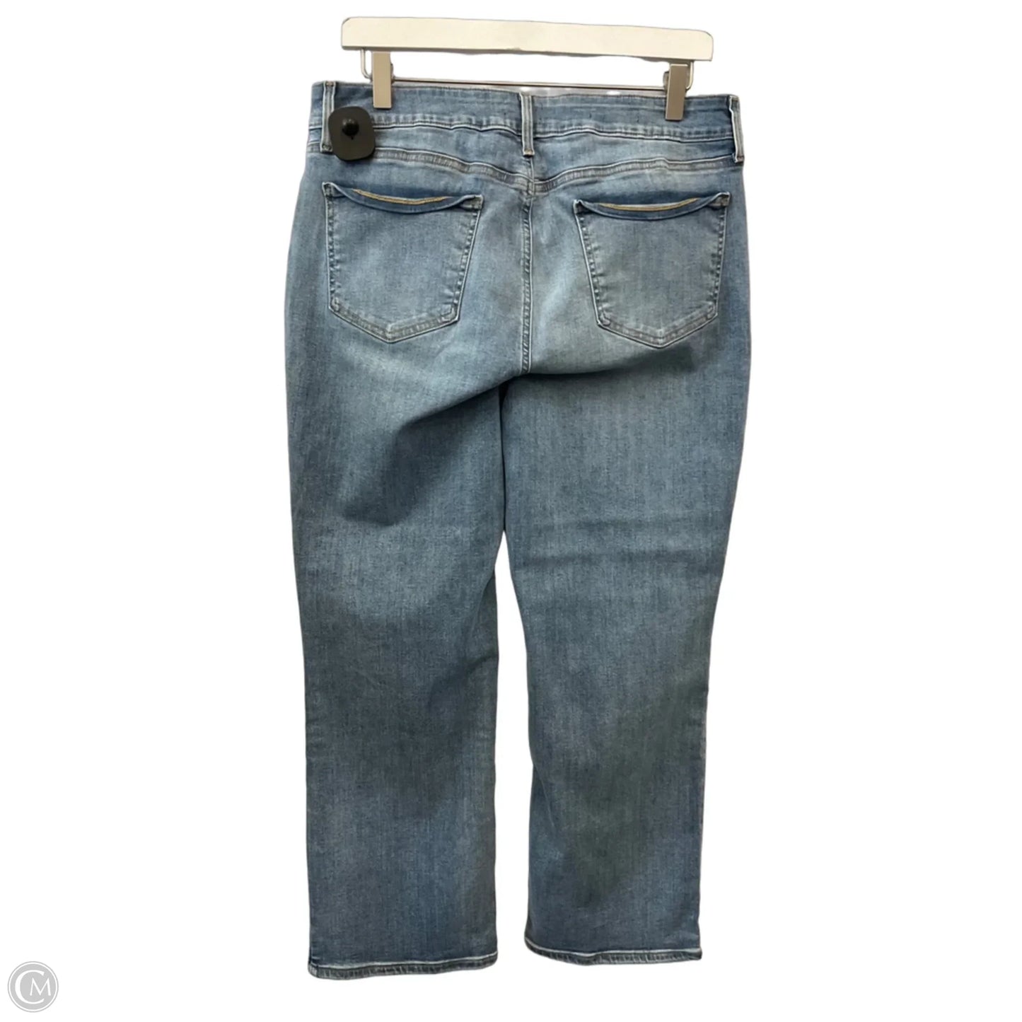 Jeans Cropped By Not Your Daughters Jeans In Blue Denim, Size: 12
